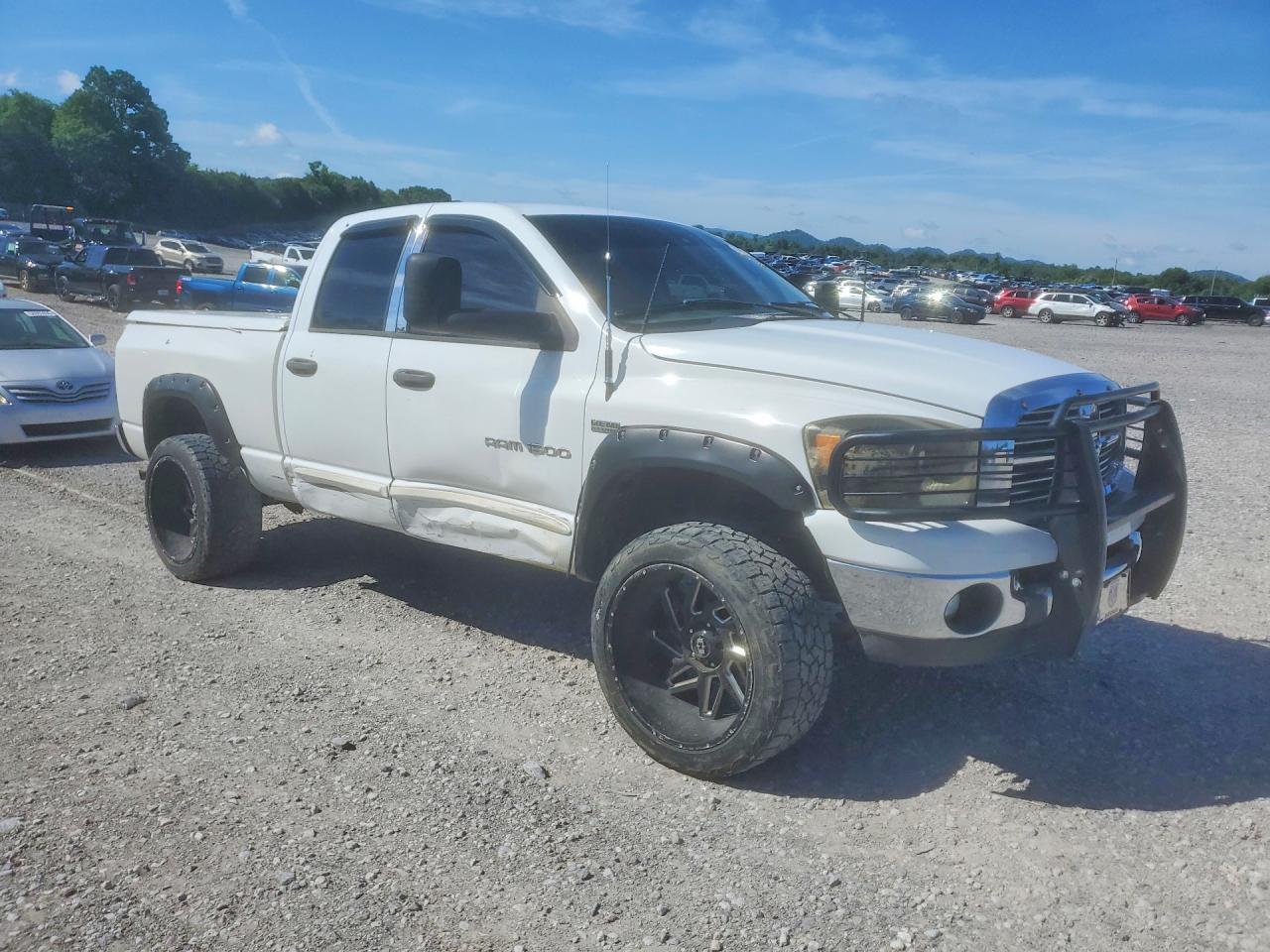 2006 Dodge Ram 1500 St White vin: 1D7HU182X6S675943