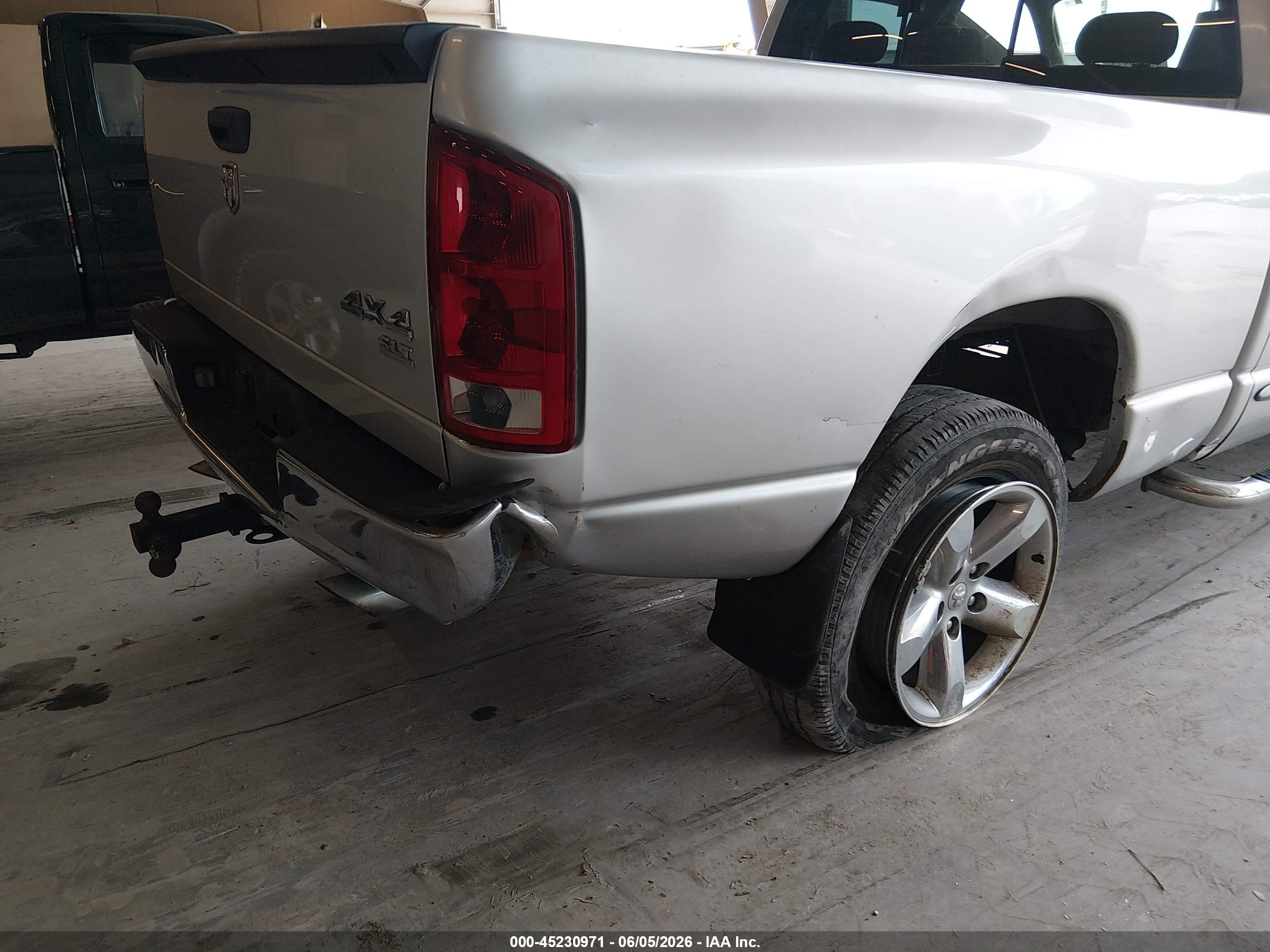 2006 Dodge Ram 1500 Slt/trx4 Off Road/sport Silver vin: 1D7HU182X6S683797