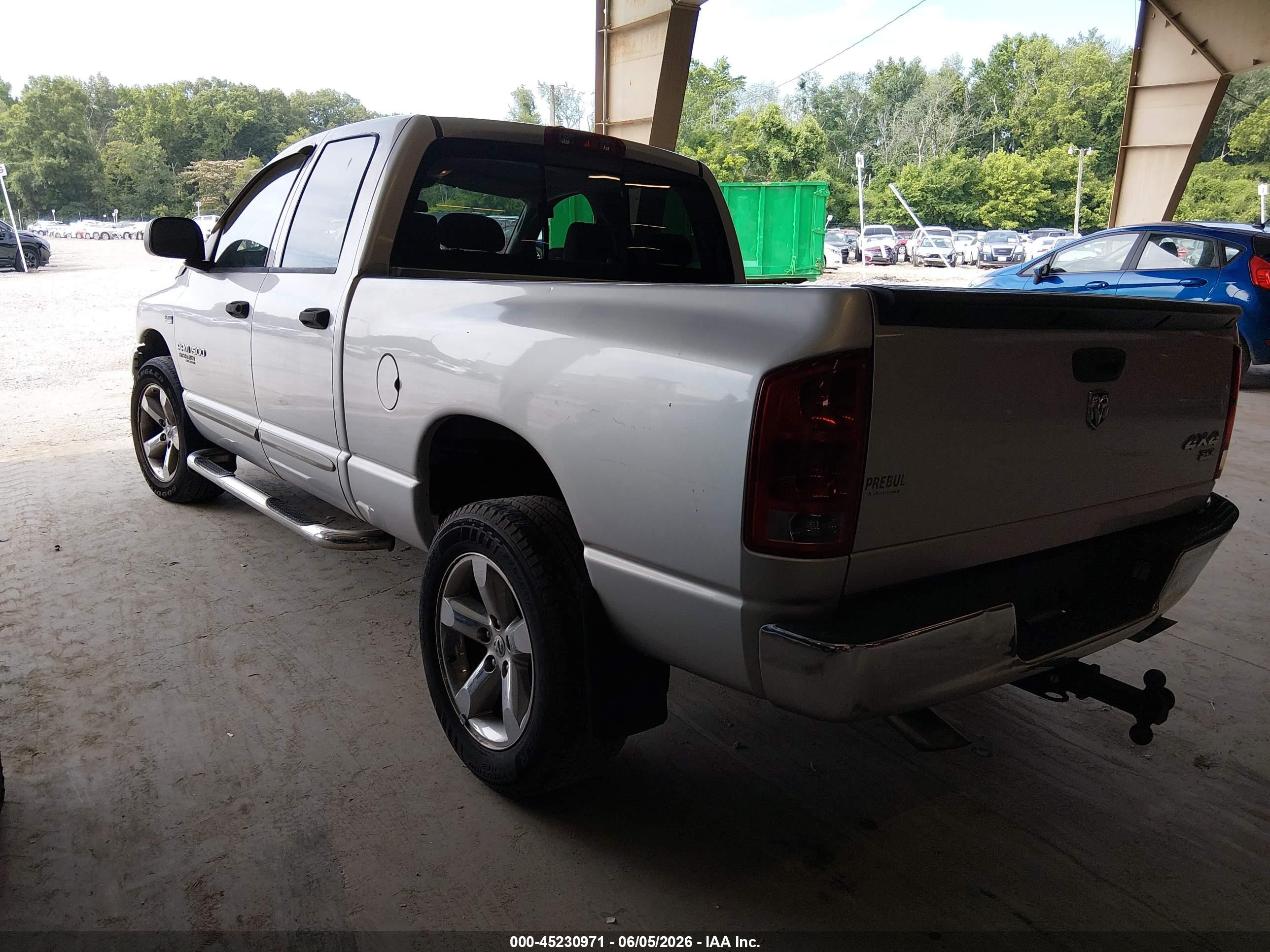 2006 Dodge Ram 1500 Slt/trx4 Off Road/sport Silver vin: 1D7HU182X6S683797