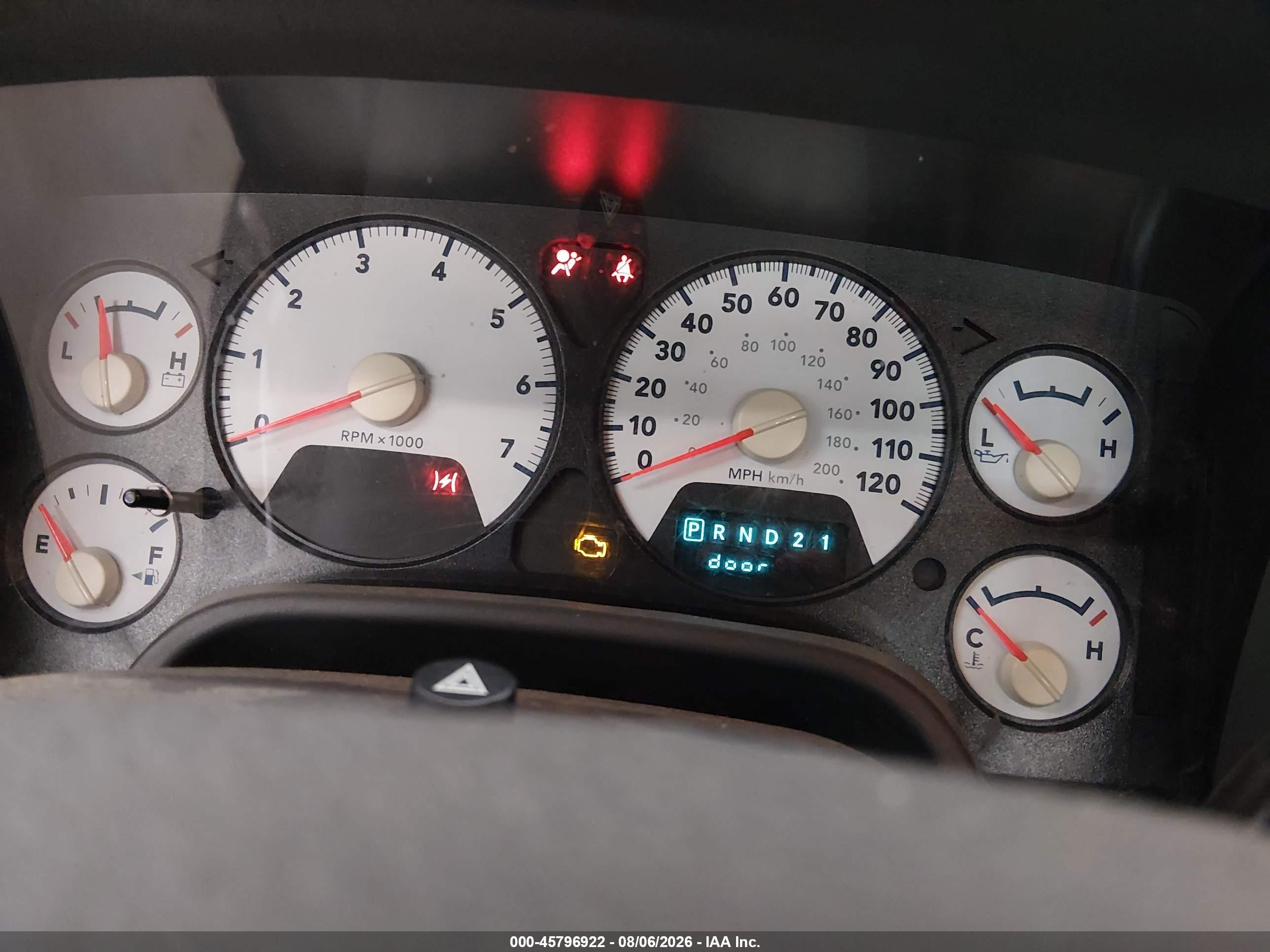 2007 Dodge Ram 1500 Slt/trx4 Off Road/sport White vin: 1D7HU182X7S145148