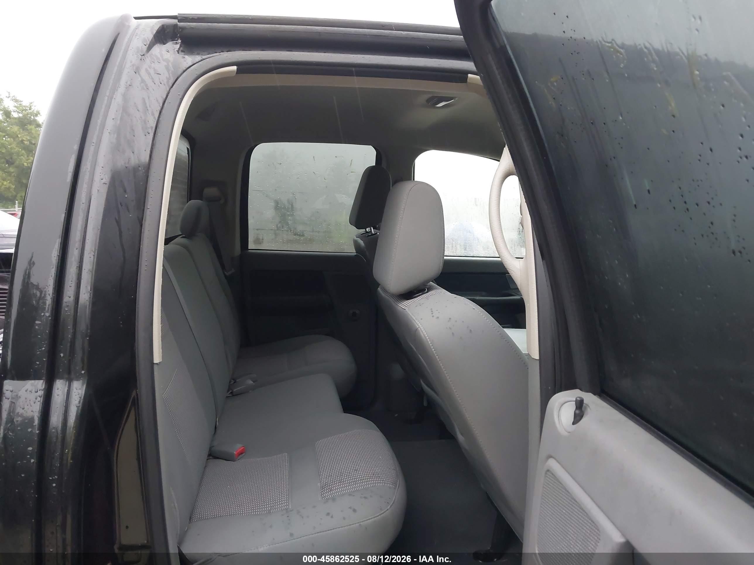2007 Dodge Ram 1500 St/slt Black vin: 1D7HU182X7S147191