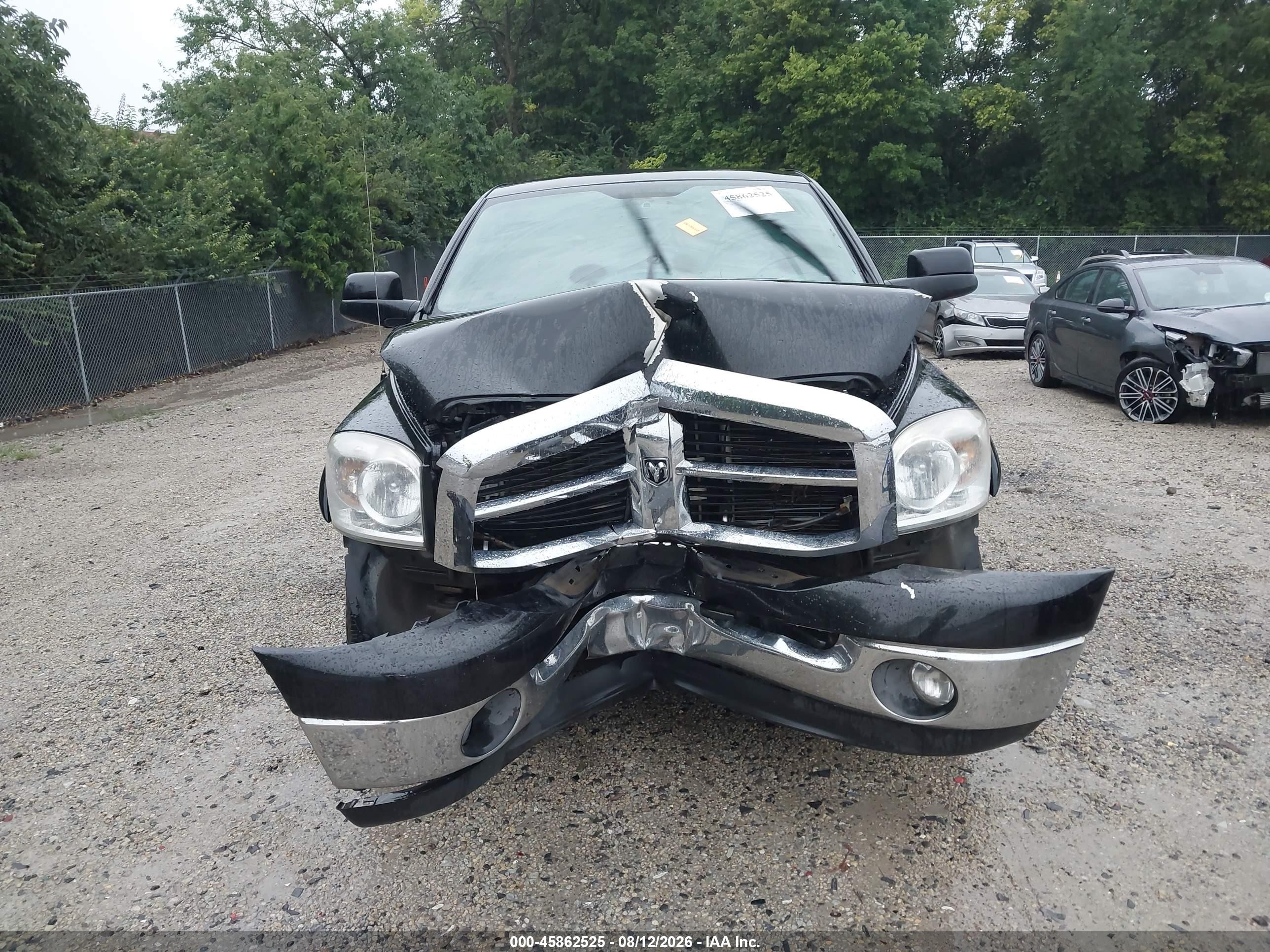 2007 Dodge Ram 1500 St/slt Black vin: 1D7HU182X7S147191