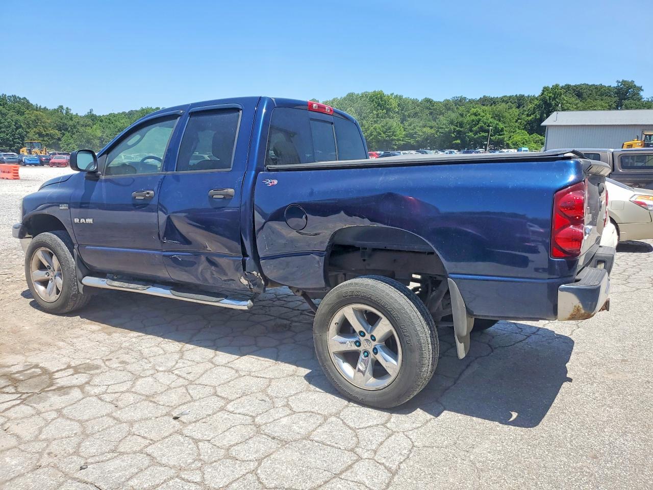 2008 Dodge Ram 1500 St Синий vin: 1D7HU182X8J135887
