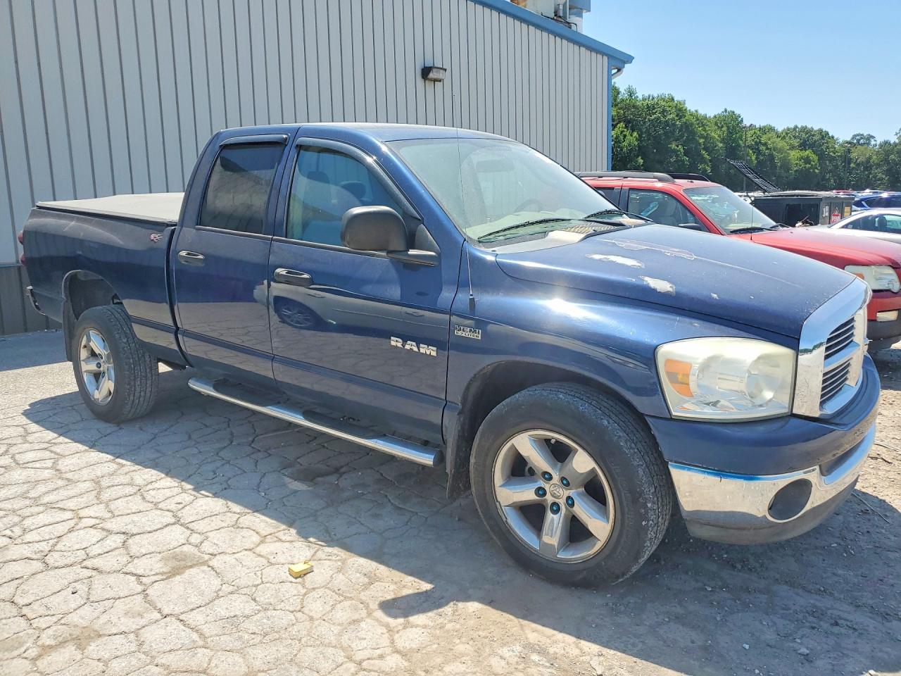 2008 Dodge Ram 1500 St Синий vin: 1D7HU182X8J135887