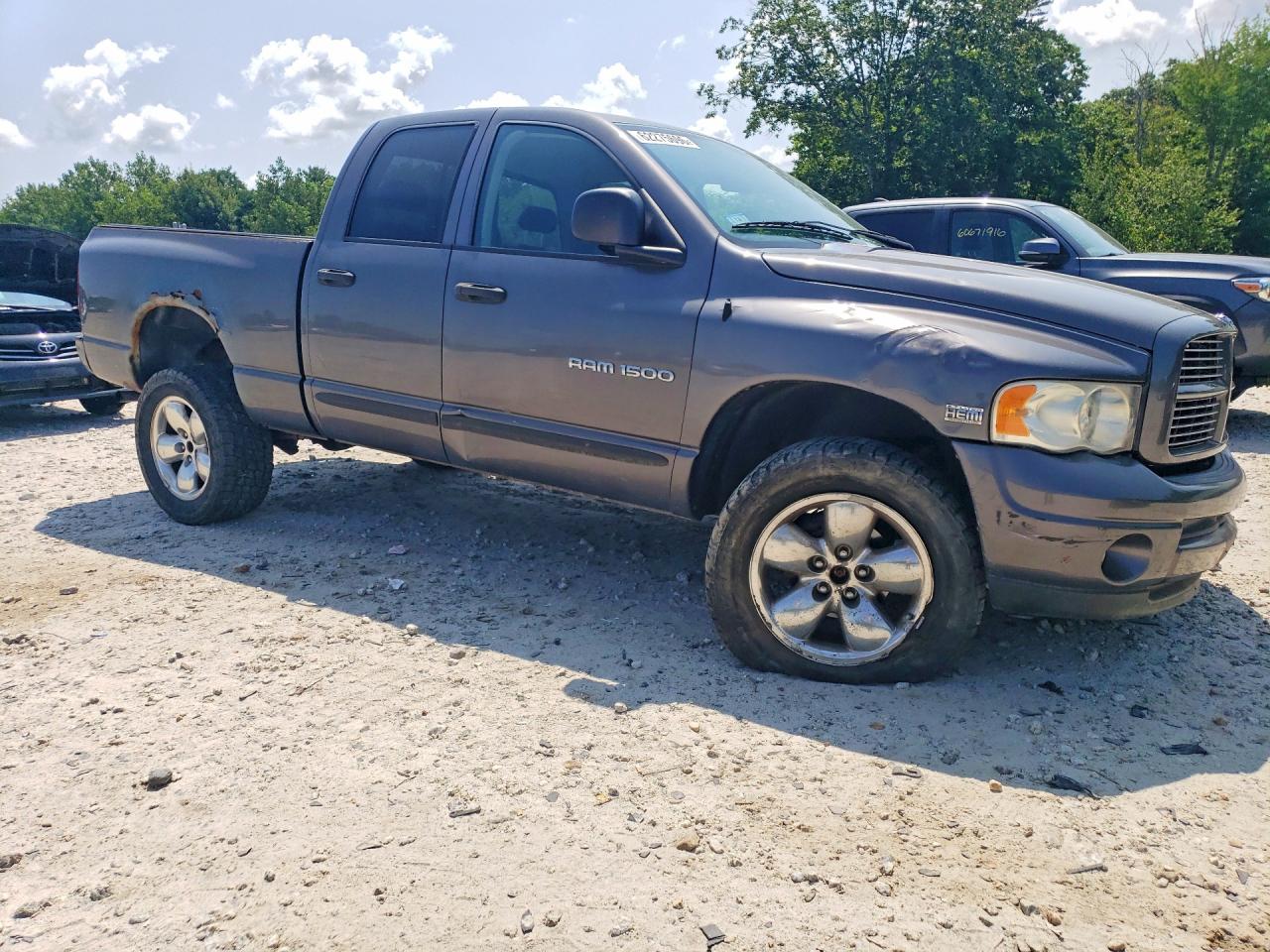 2004 Dodge Ram 1500 St Gray vin: 1D7HU18D04J216831