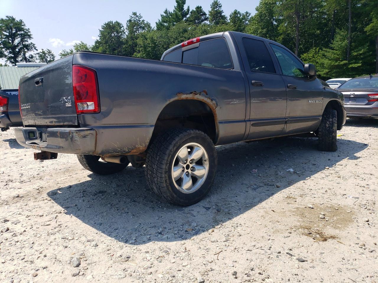 2004 Dodge Ram 1500 St Gray vin: 1D7HU18D04J216831