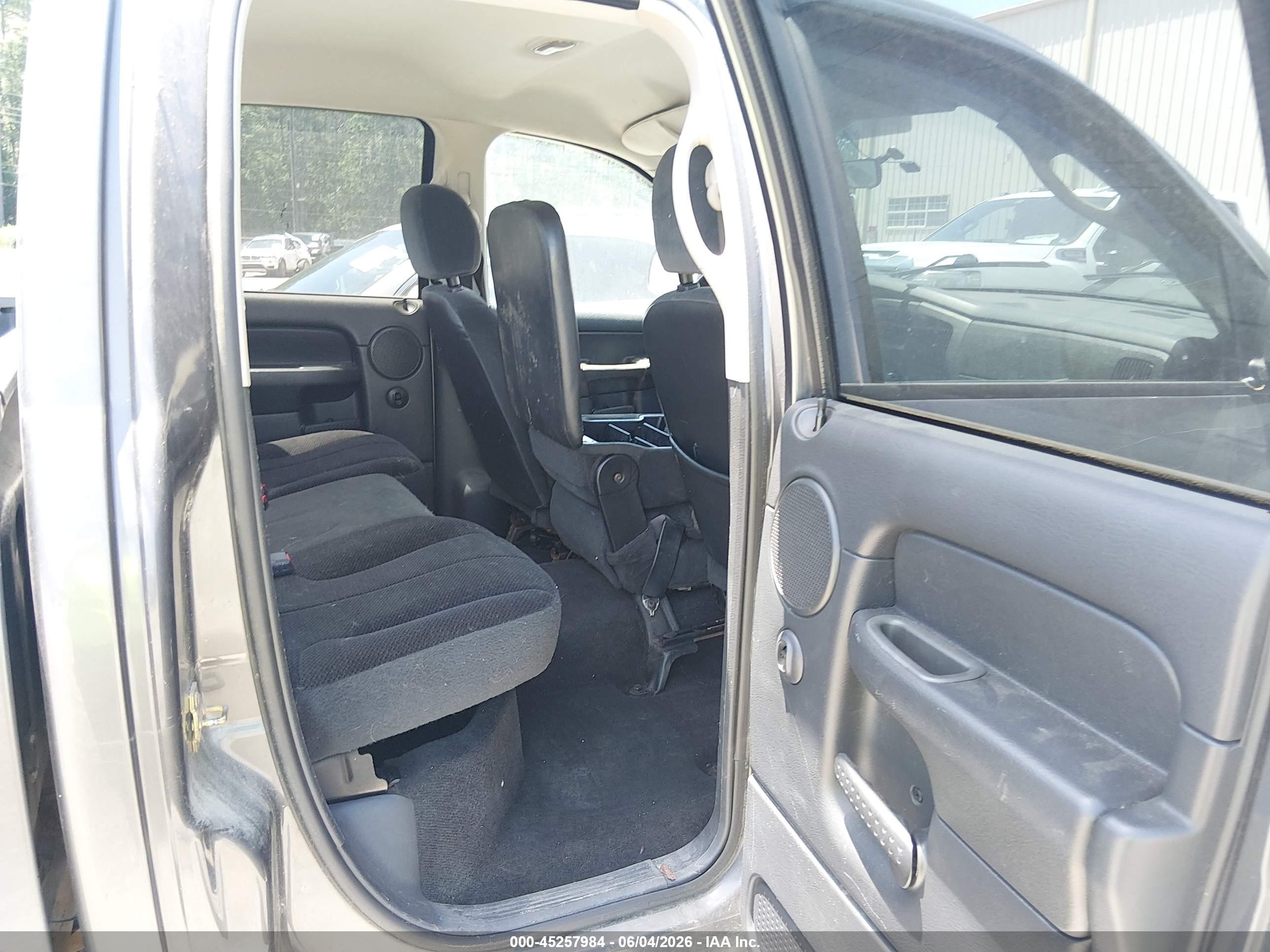 2004 Dodge Ram 1500 Slt/laramie Gray vin: 1D7HU18D04J258478