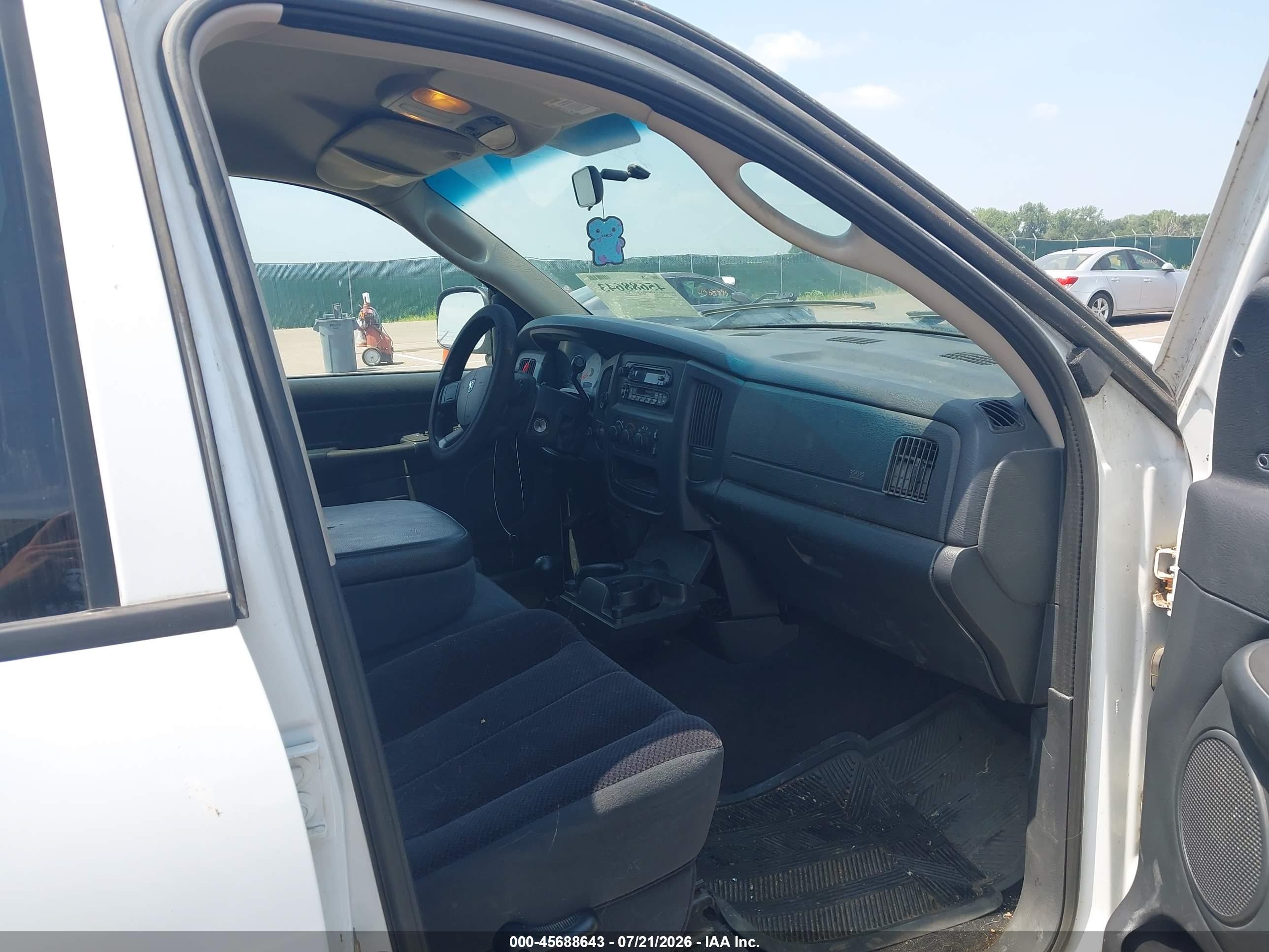 2004 Dodge Ram 1500 Slt/laramie White vin: 1D7HU18D04S539769