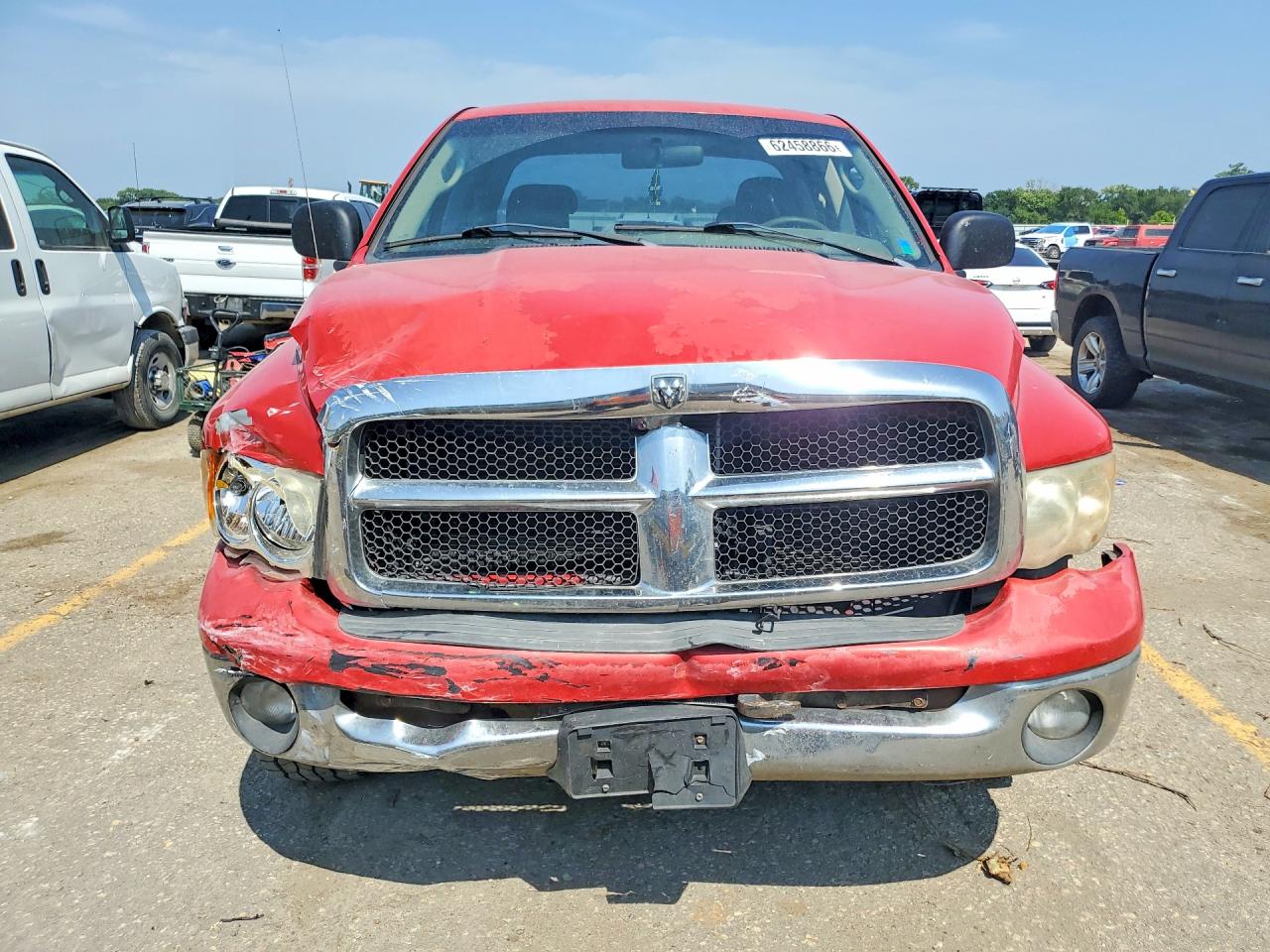 2005 Dodge Ram 1500 St Red vin: 1D7HU18D05J505046