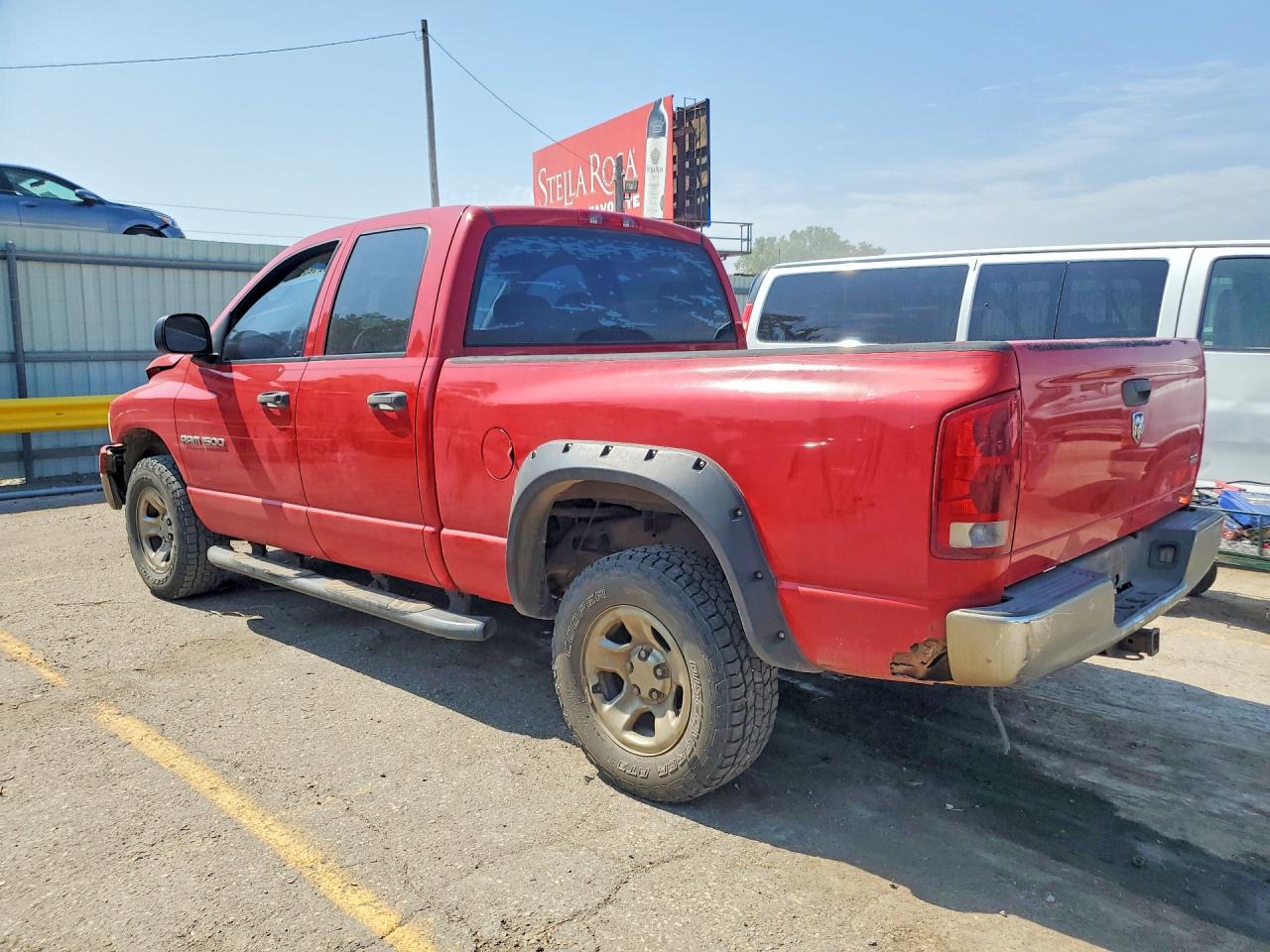 2005 Dodge Ram 1500 St Red vin: 1D7HU18D05J505046