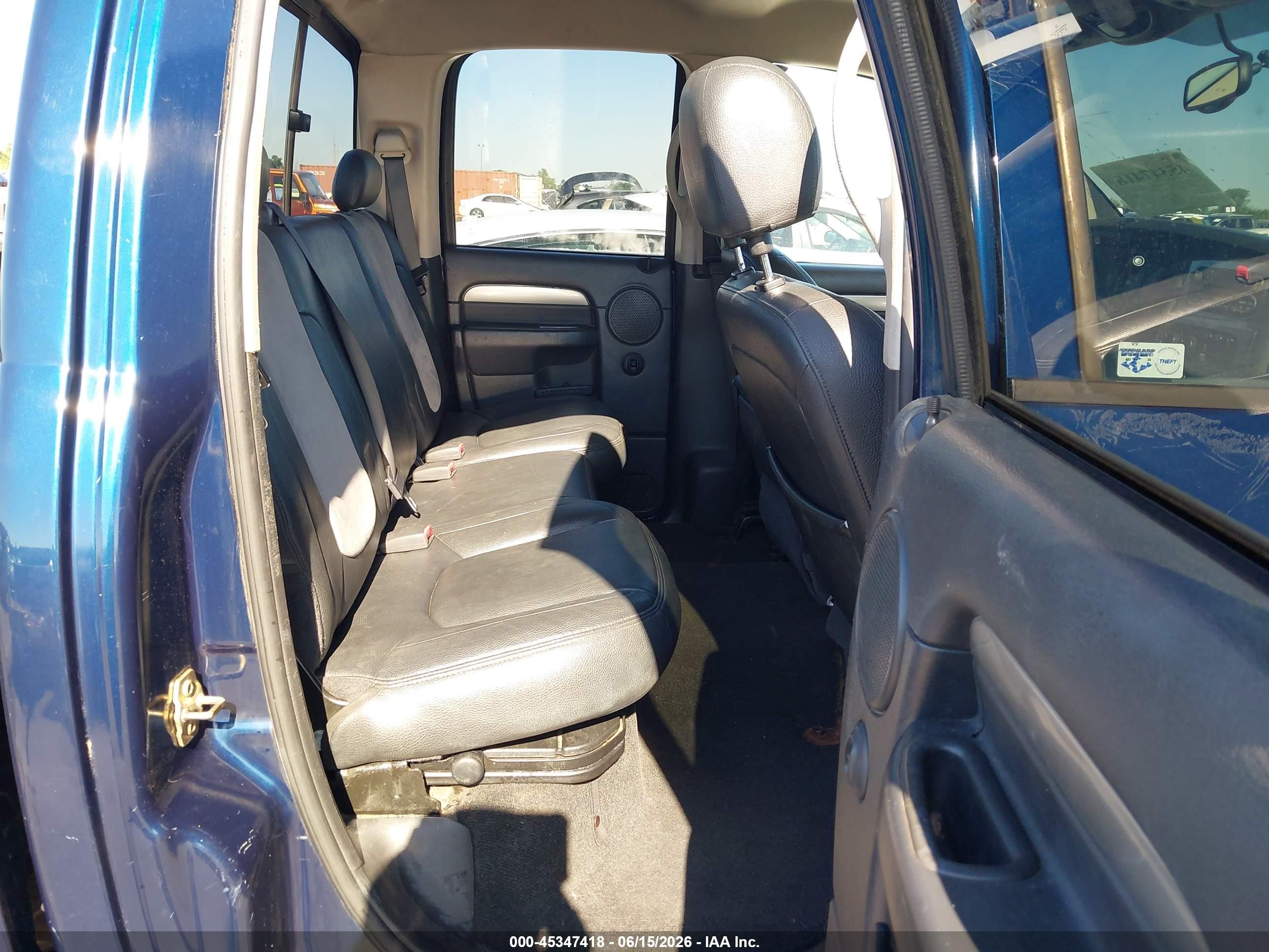 2005 Dodge Ram 1500 Slt/laramie Blue vin: 1D7HU18D05S341209