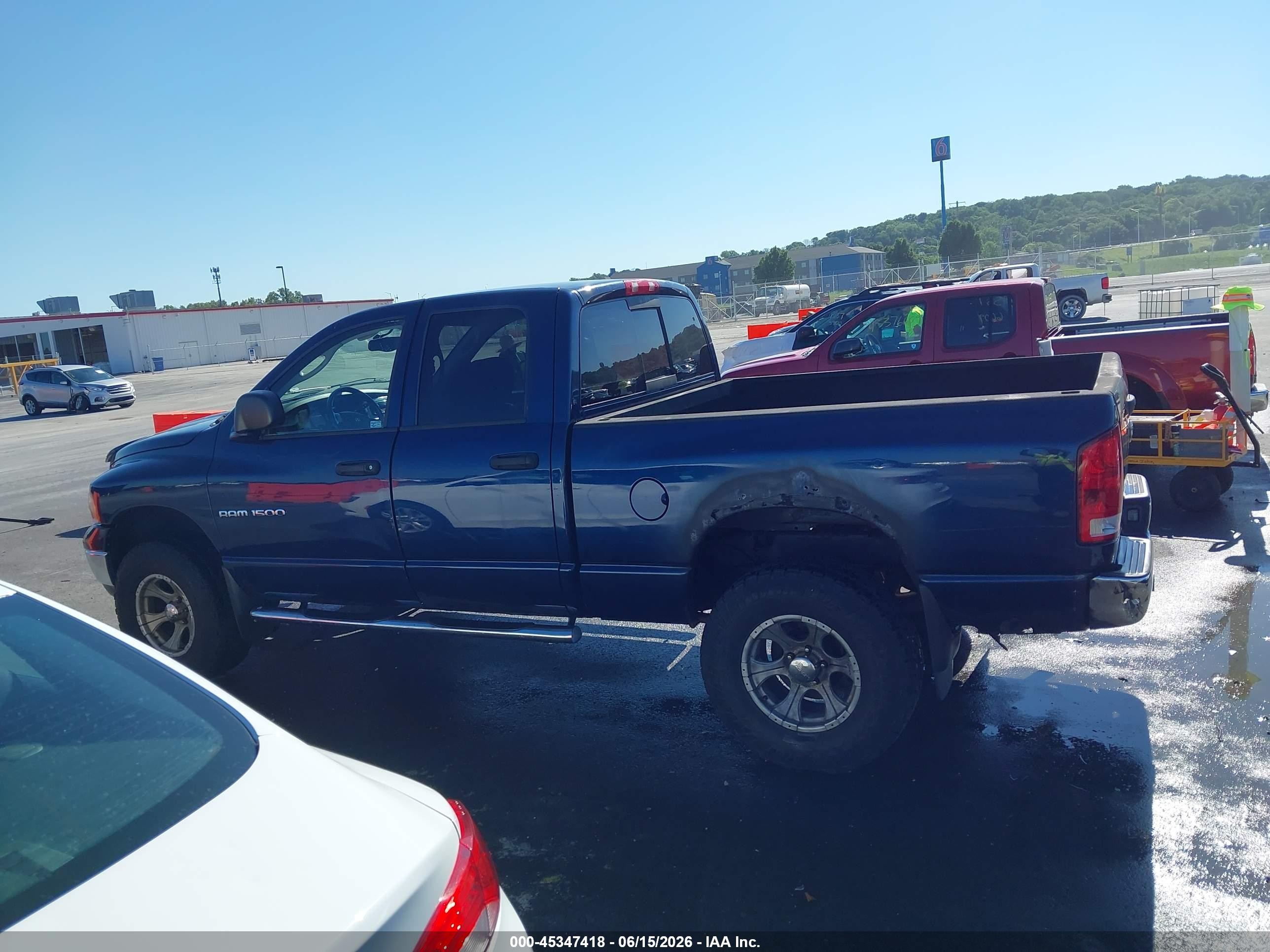 2005 Dodge Ram 1500 Slt/laramie Blue vin: 1D7HU18D05S341209