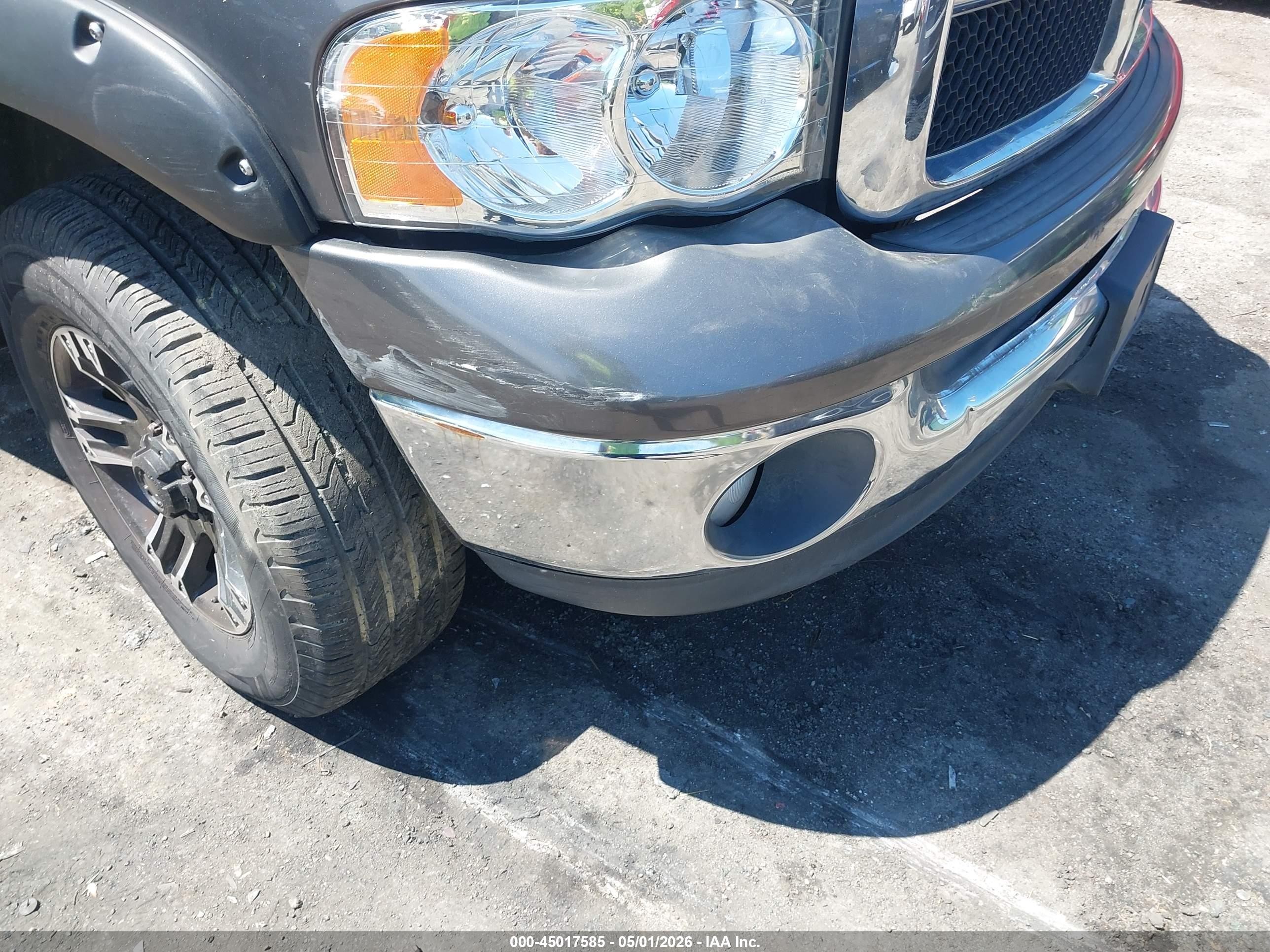 2004 Dodge Ram 1500 Slt/laramie Gray vin: 1D7HU18D14J125972