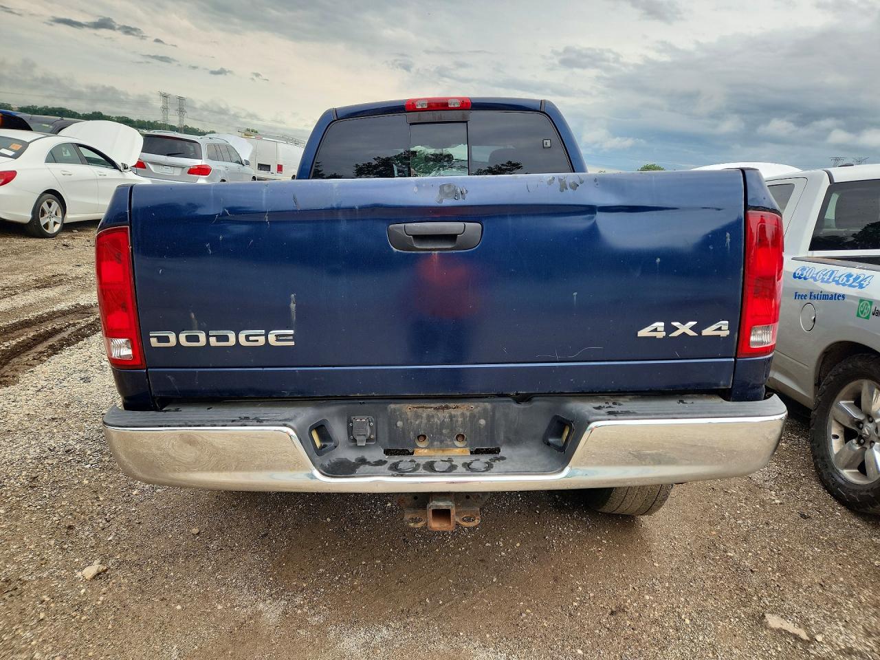 2004 Dodge Ram 1500 St Blue vin: 1D7HU18D14J219088