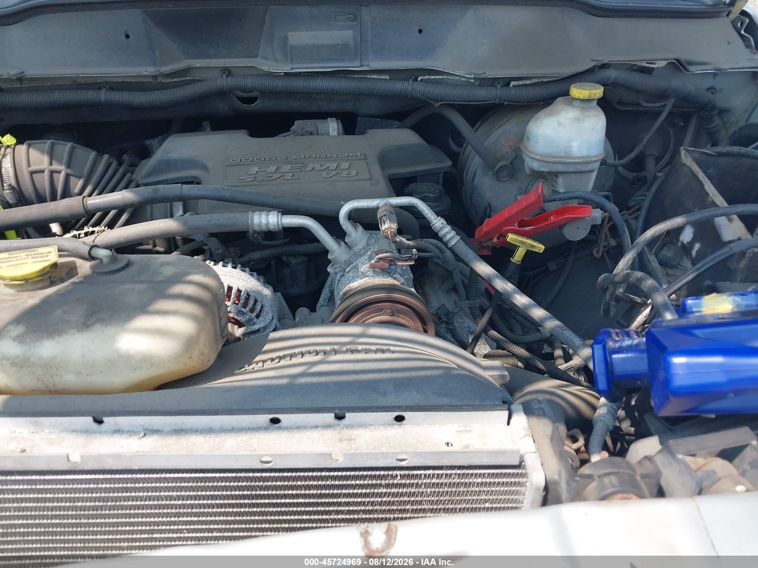 2004 Dodge Ram 1500 Slt/laramie Серебряный vin: 1D7HU18D14S625690