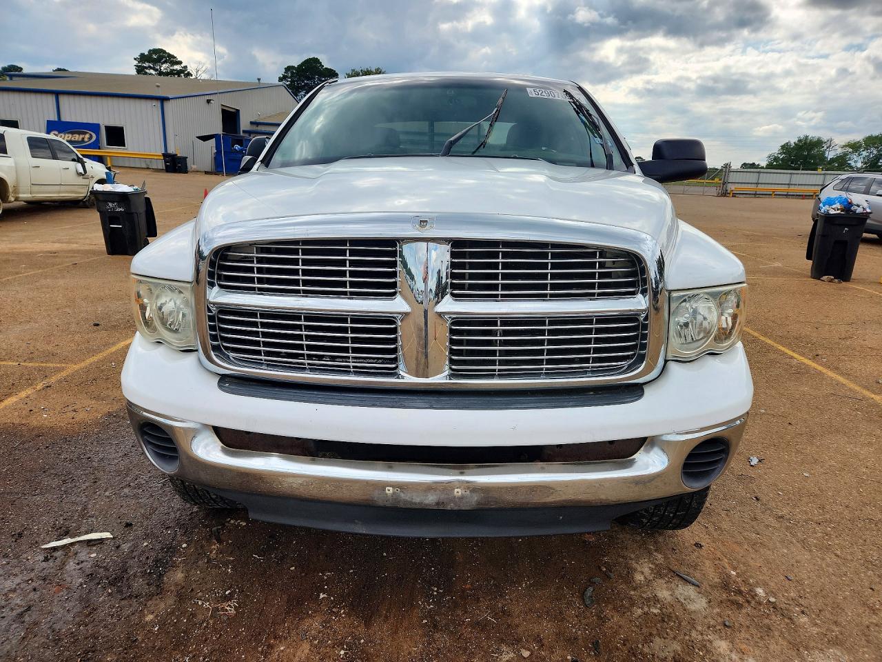 2004 Dodge Ram 1500 St White vin: 1D7HU18D14S779669