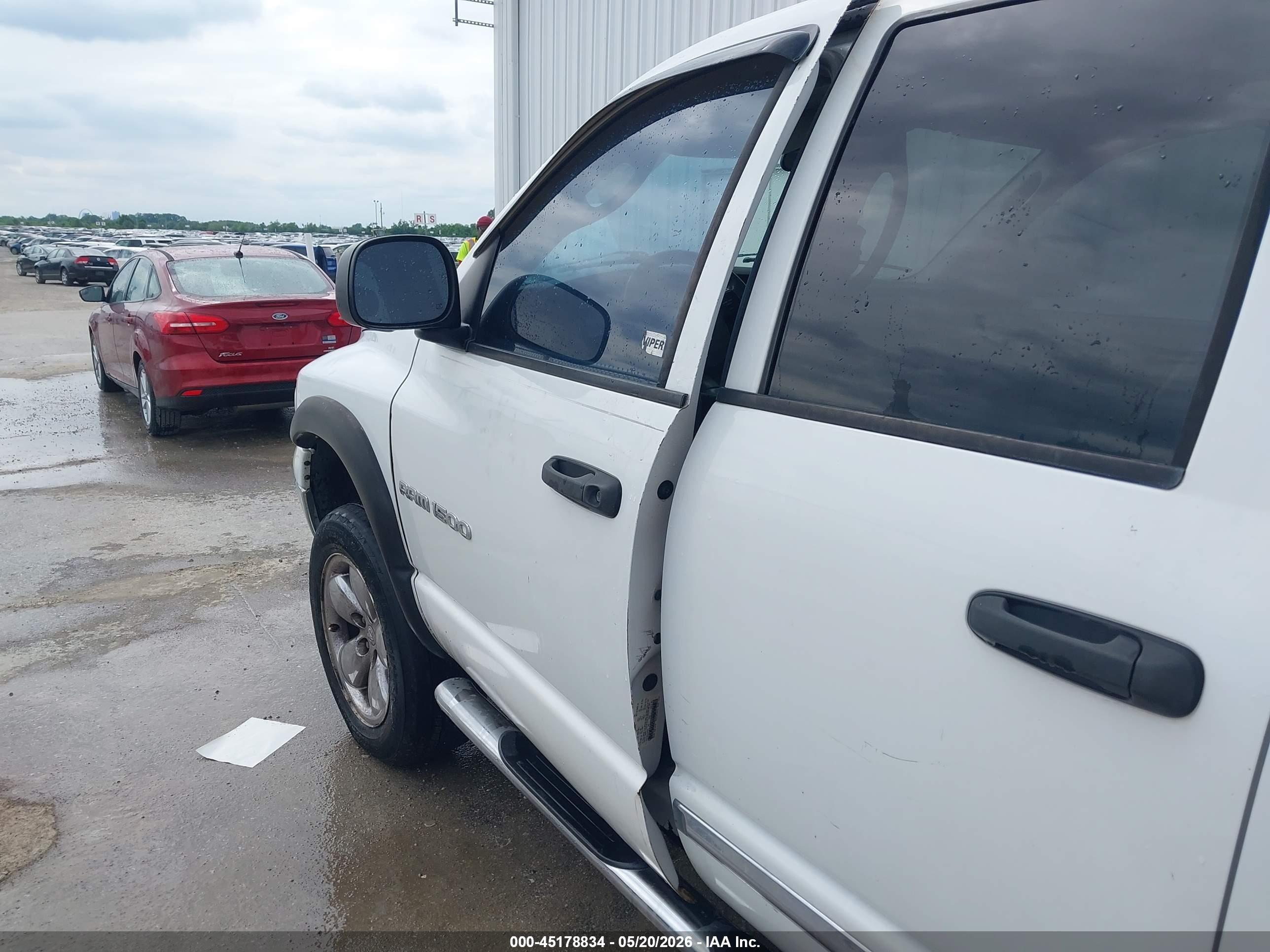 2005 Dodge Ram 1500 Slt/laramie White vin: 1D7HU18D15S266486
