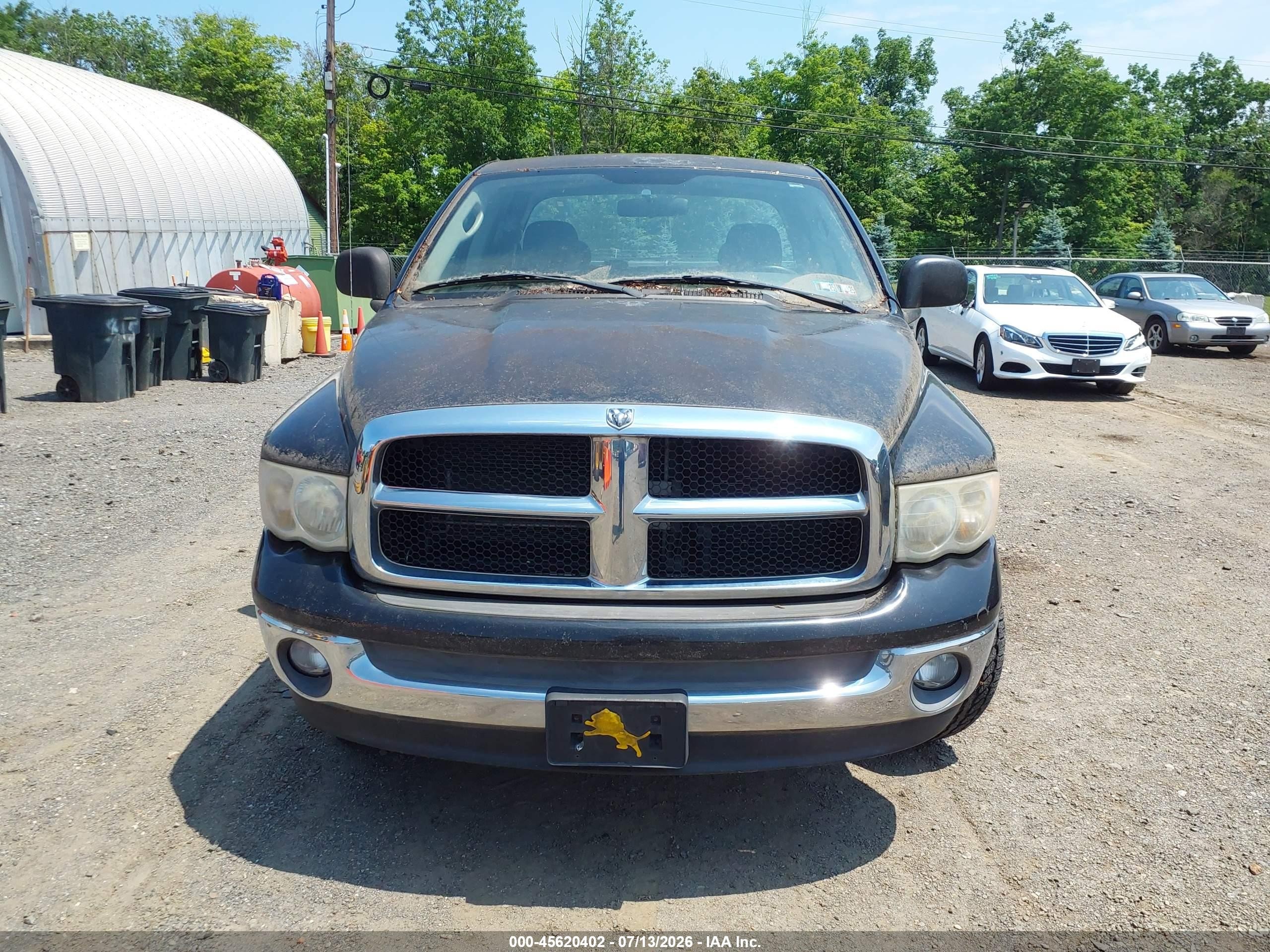 2005 Dodge Ram 1500 Slt/laramie Black vin: 1D7HU18D15S294997