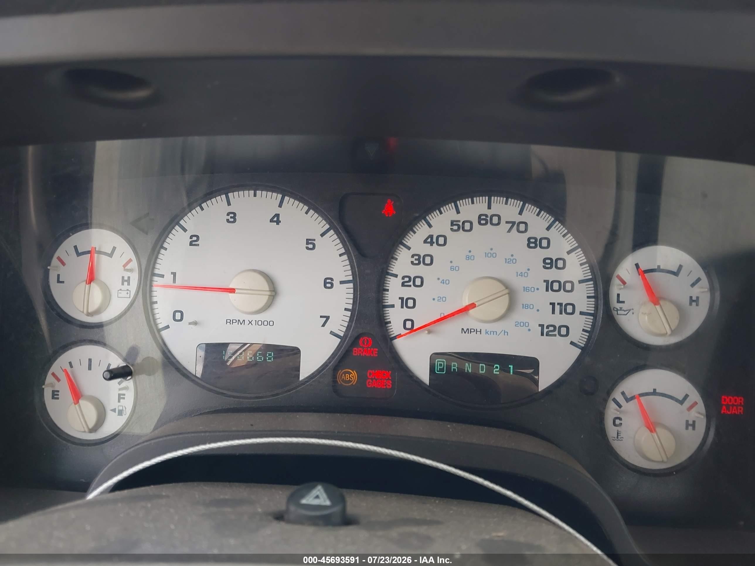 2005 Dodge Ram 1500 Slt/laramie White vin: 1D7HU18D15S313659