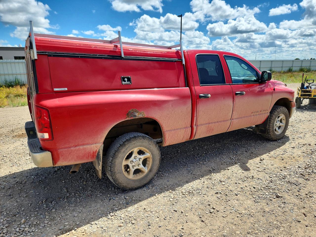 2004 Dodge Ram 1500 St Red vin: 1D7HU18D24J116200