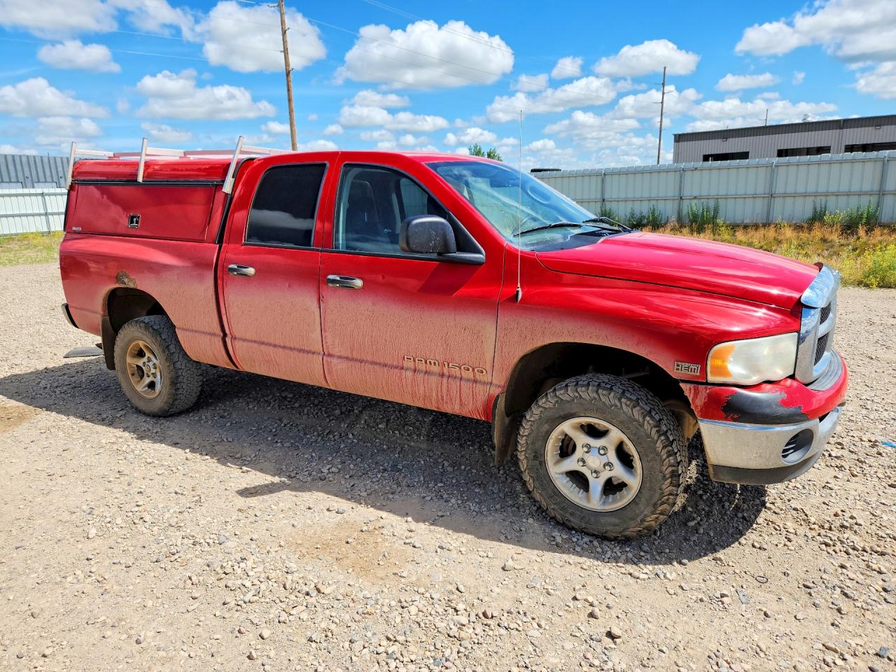 2004 Dodge Ram 1500 St Red vin: 1D7HU18D24J116200