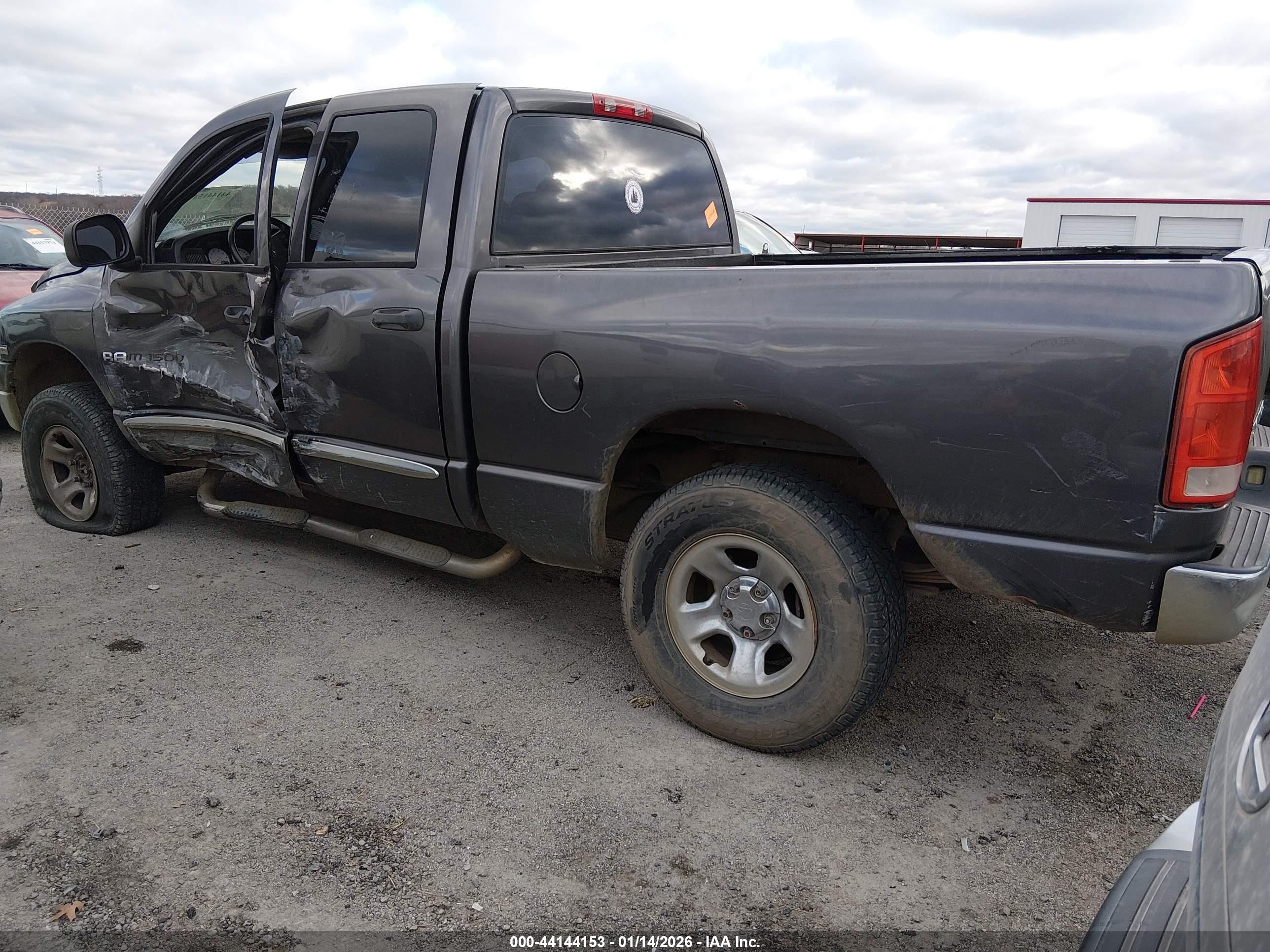 2004 Dodge Ram 1500 Slt/laramie Gray vin: 1D7HU18D24J280563