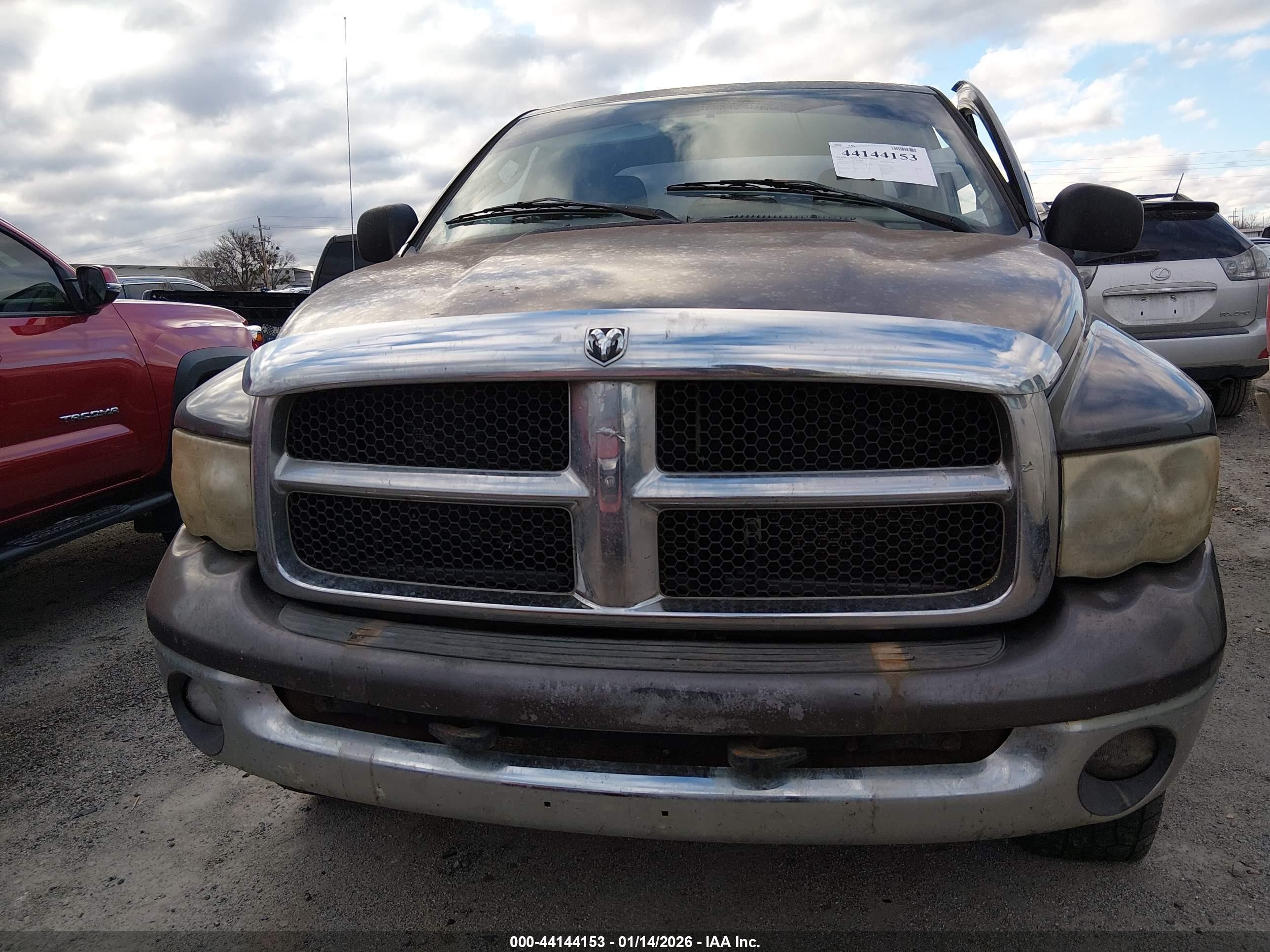 2004 Dodge Ram 1500 Slt/laramie Gray vin: 1D7HU18D24J280563