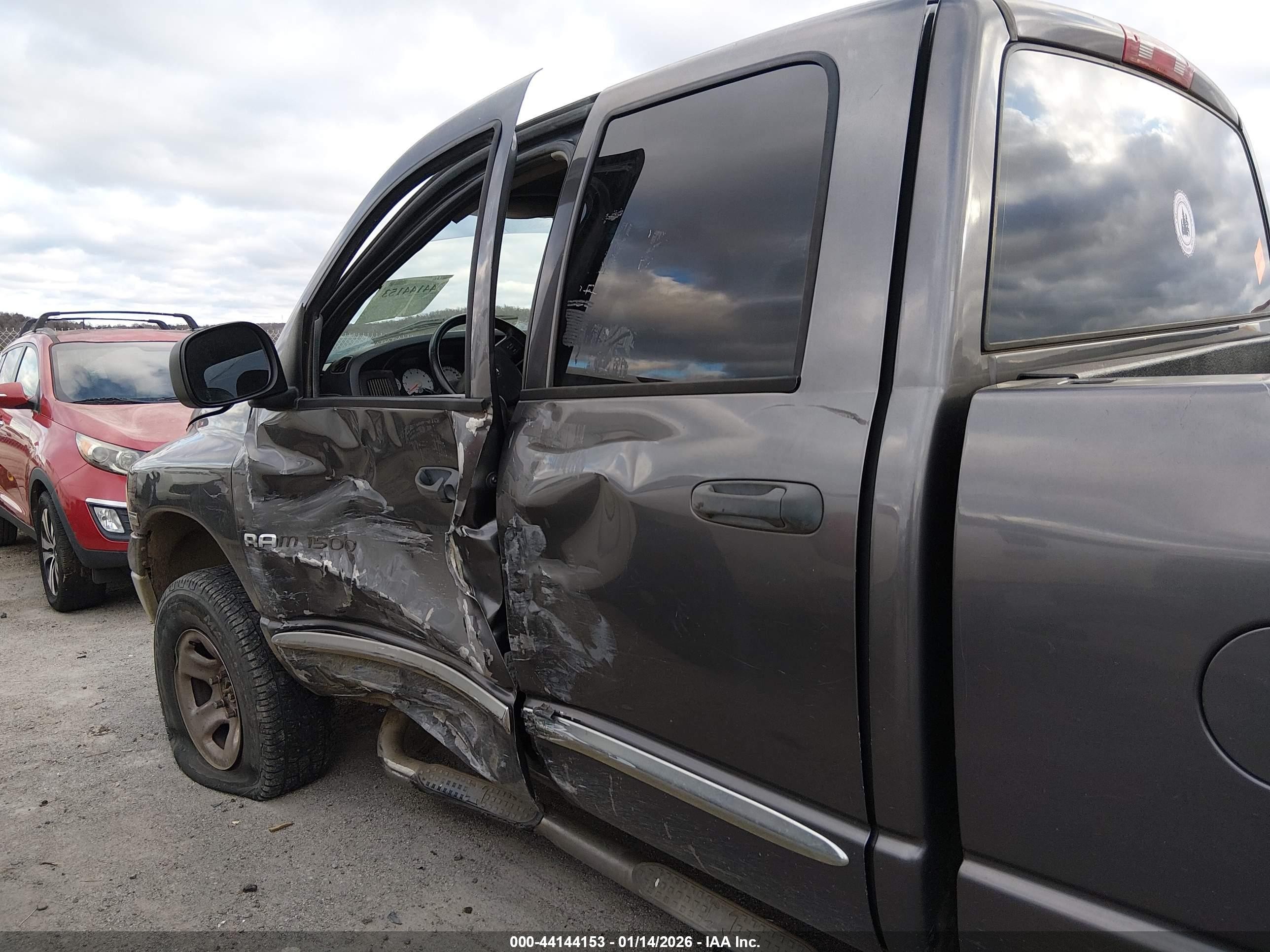 2004 Dodge Ram 1500 Slt/laramie Gray vin: 1D7HU18D24J280563