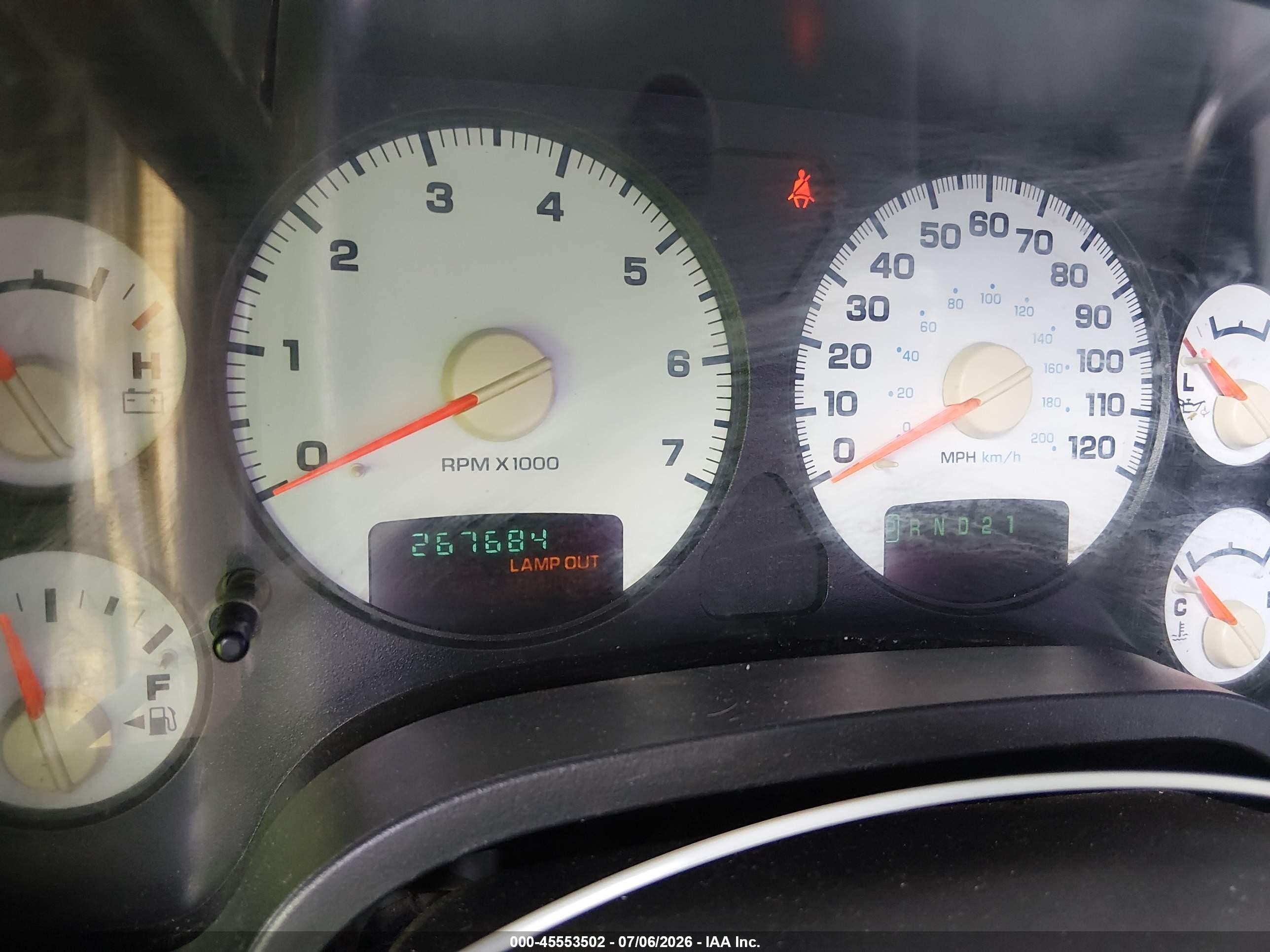 2004 Dodge Ram 1500 Slt/laramie White vin: 1D7HU18D24S582543