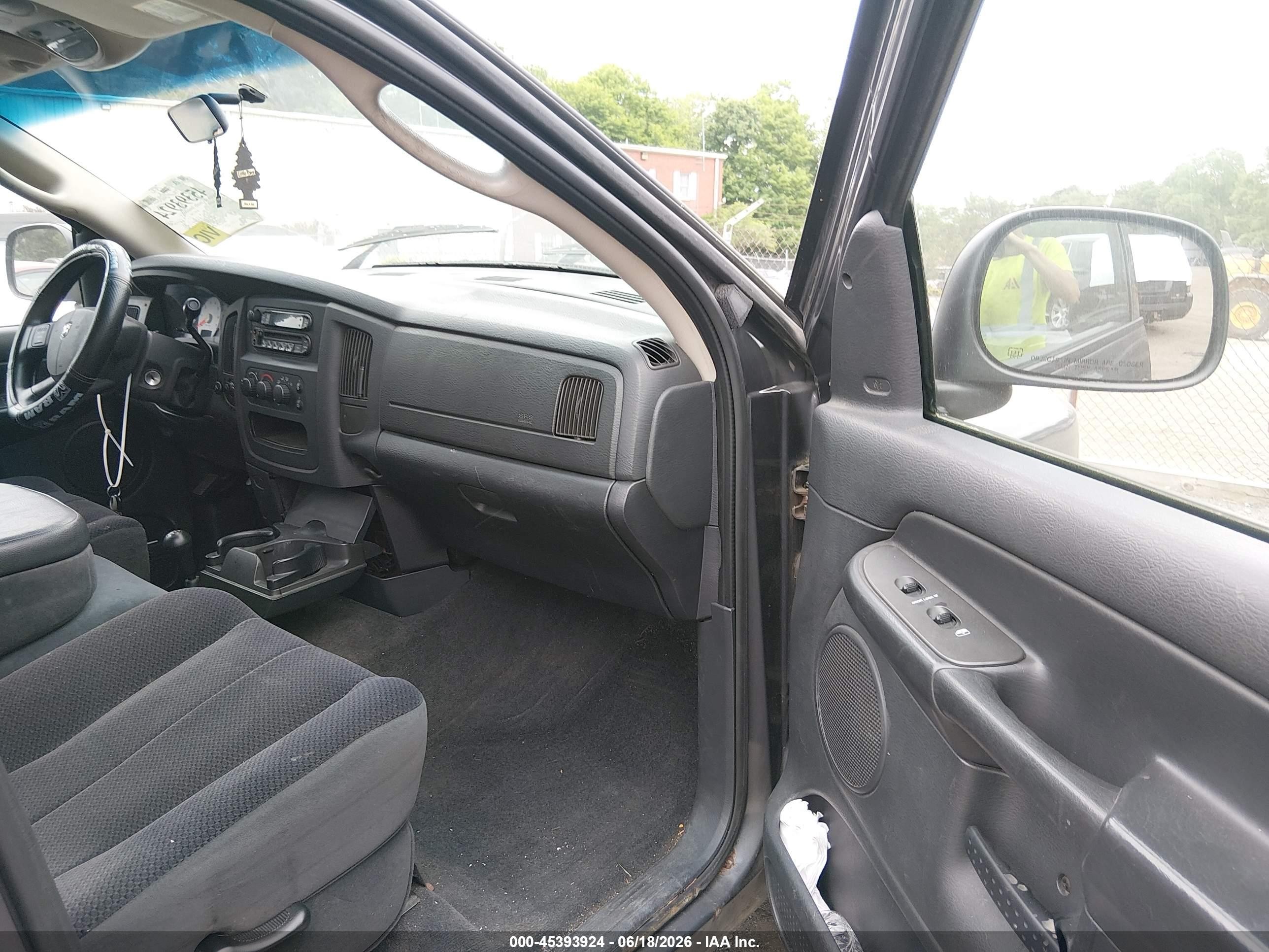 2004 Dodge Ram 1500 Slt/laramie Gray vin: 1D7HU18D24S653367