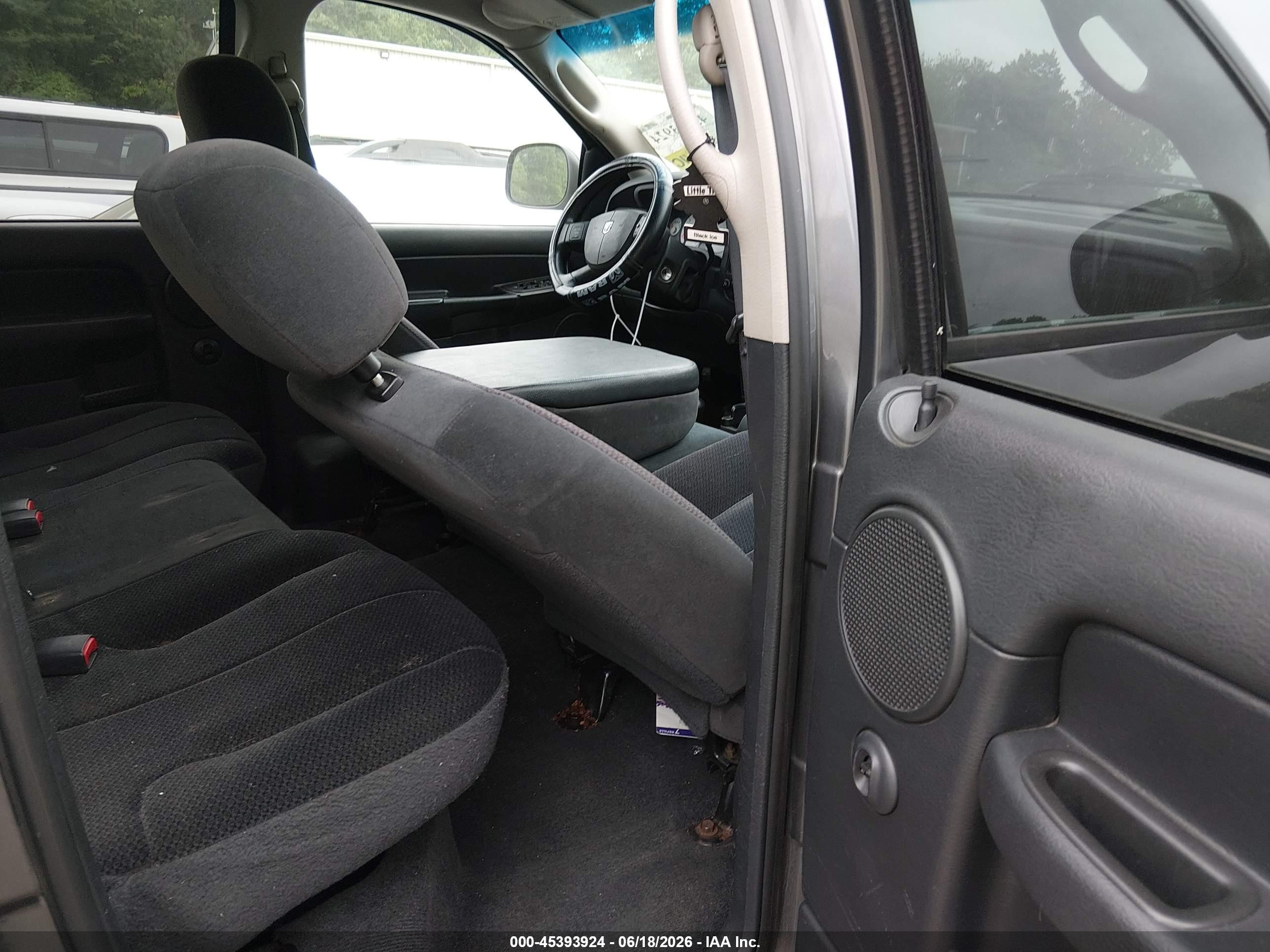 2004 Dodge Ram 1500 Slt/laramie Gray vin: 1D7HU18D24S653367