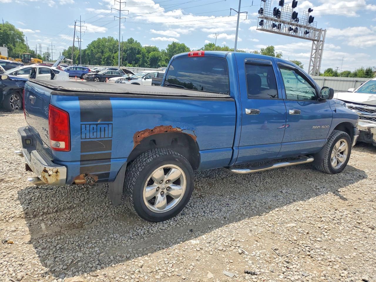 2004 Dodge Ram 1500 St Blue vin: 1D7HU18D24S755008