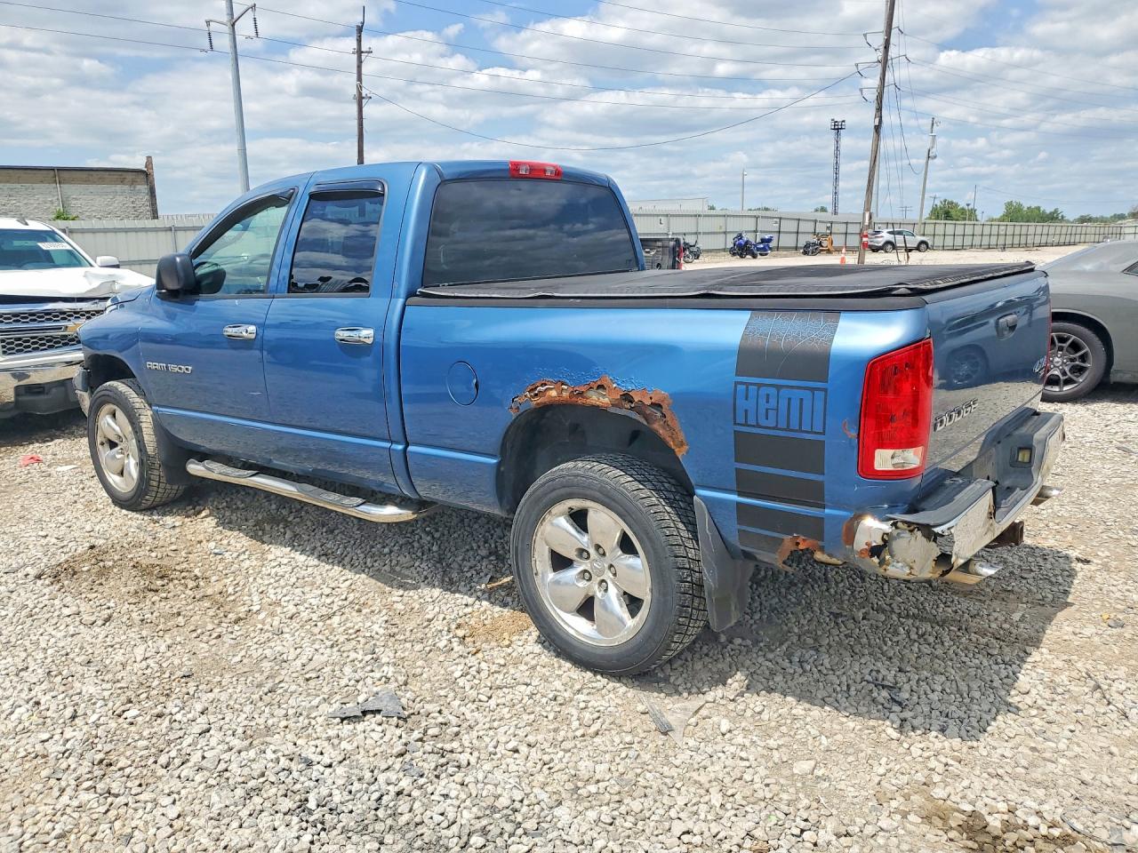 2004 Dodge Ram 1500 St Blue vin: 1D7HU18D24S755008