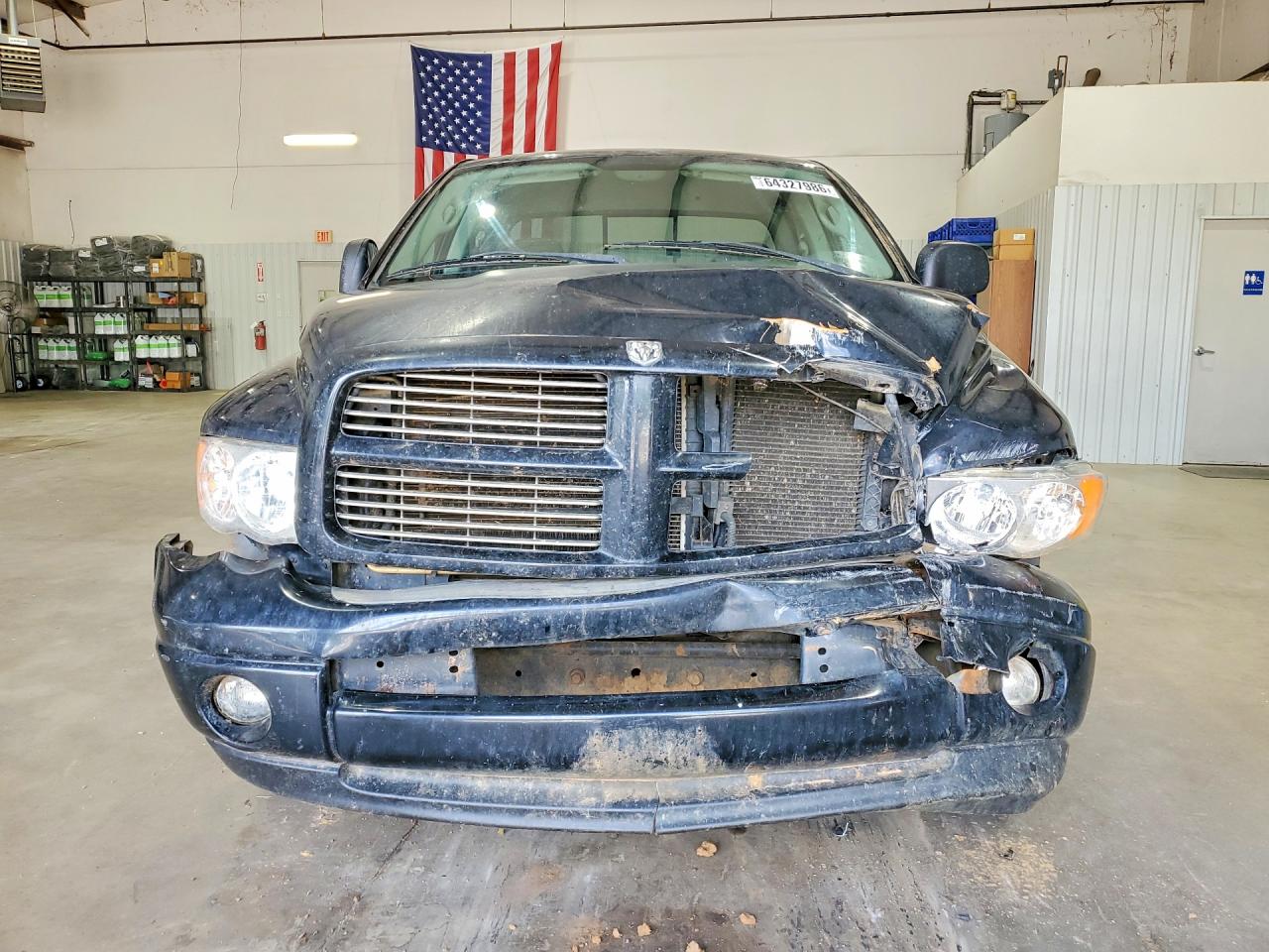 2004 Dodge Ram 1500 St Black vin: 1D7HU18D24S780457