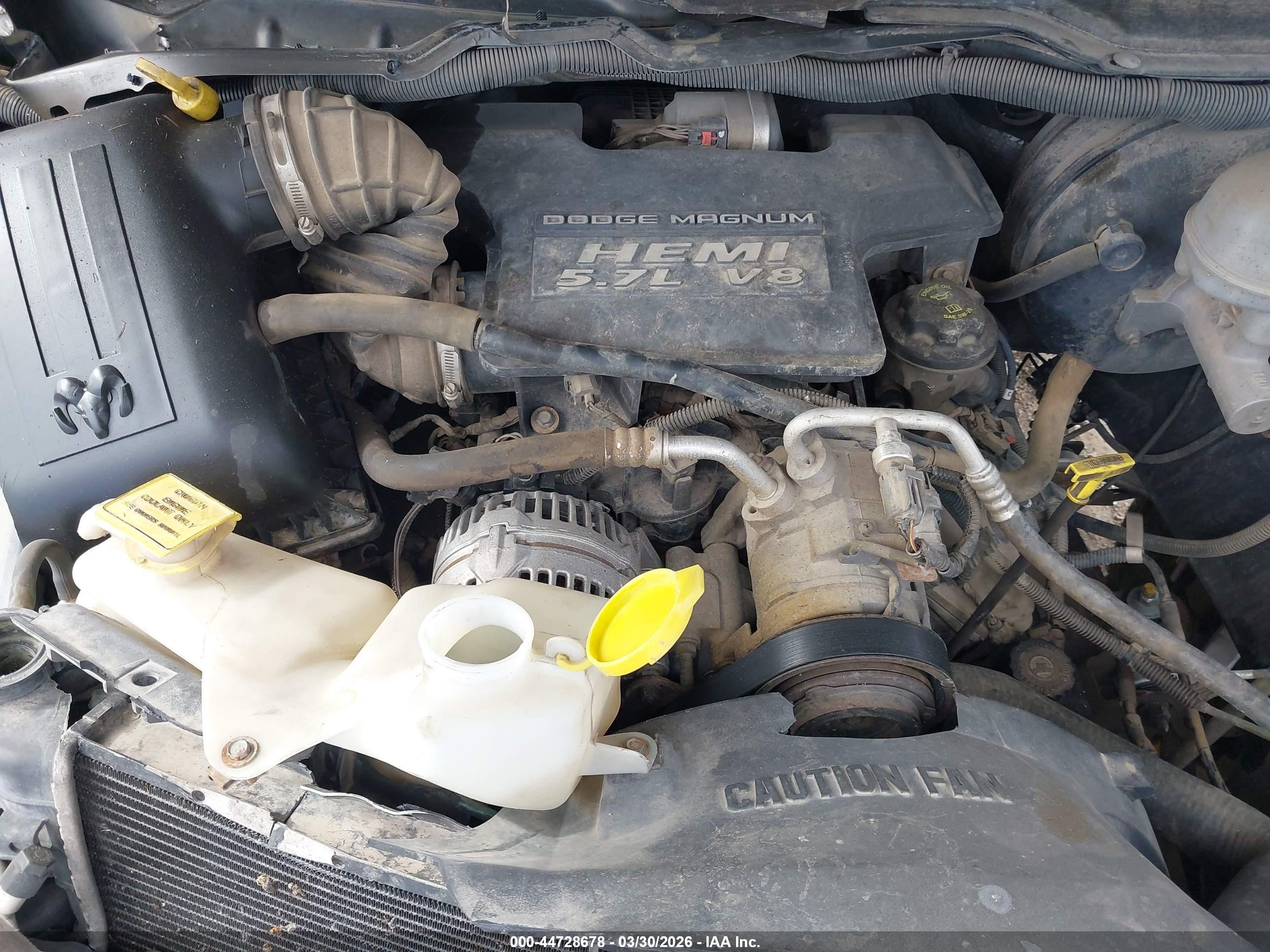 2005 Dodge Ram 1500 Slt/laramie Gray vin: 1D7HU18D25S255822