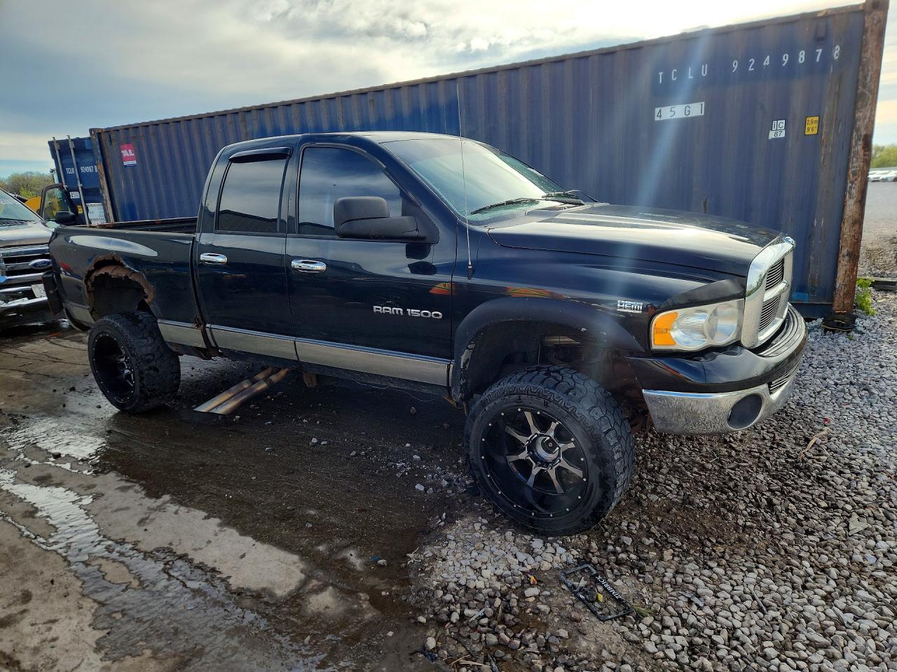 2003 Dodge Ram 1500 St Black vin: 1D7HU18D33J616445