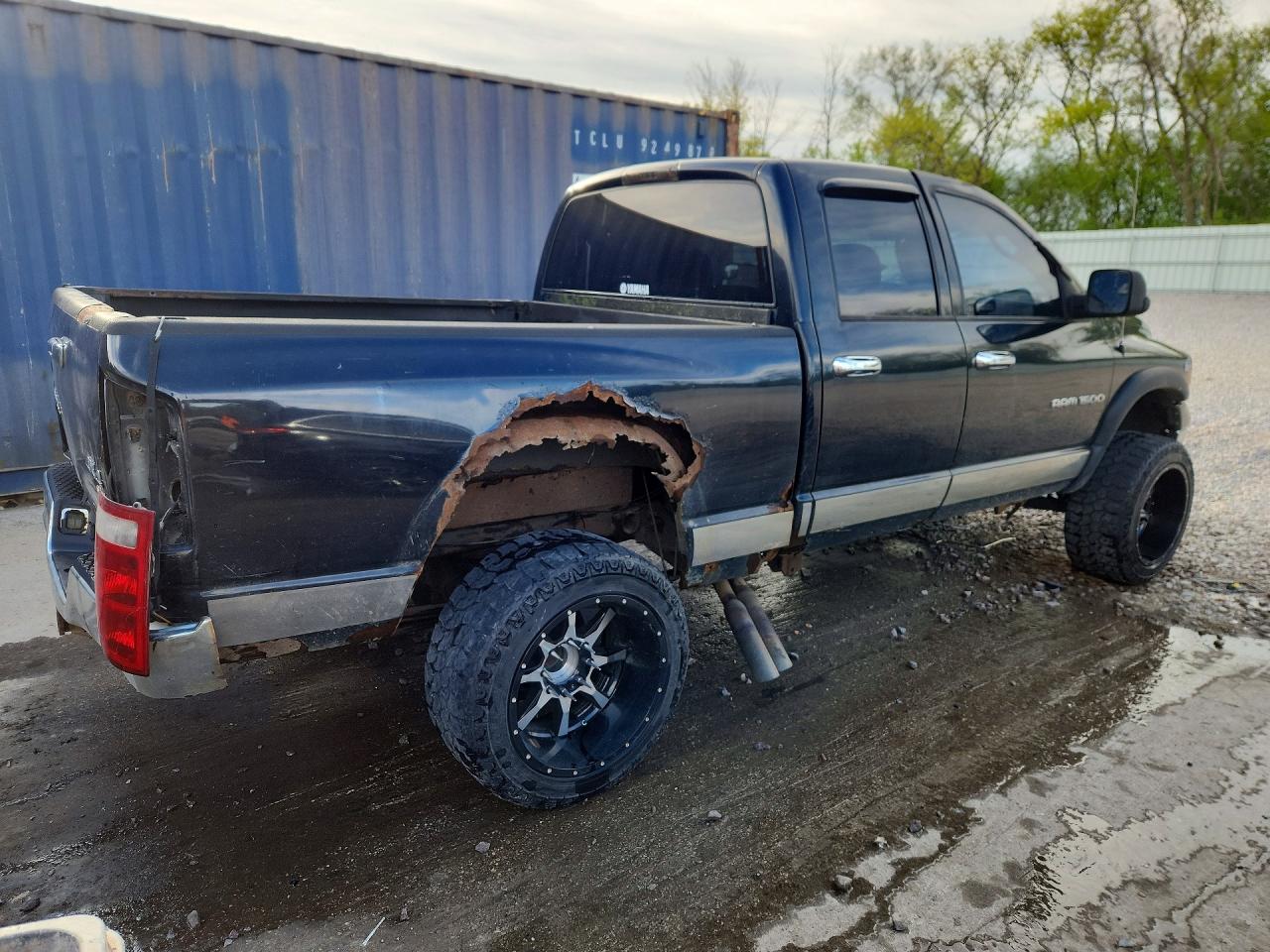 2003 Dodge Ram 1500 St Black vin: 1D7HU18D33J616445