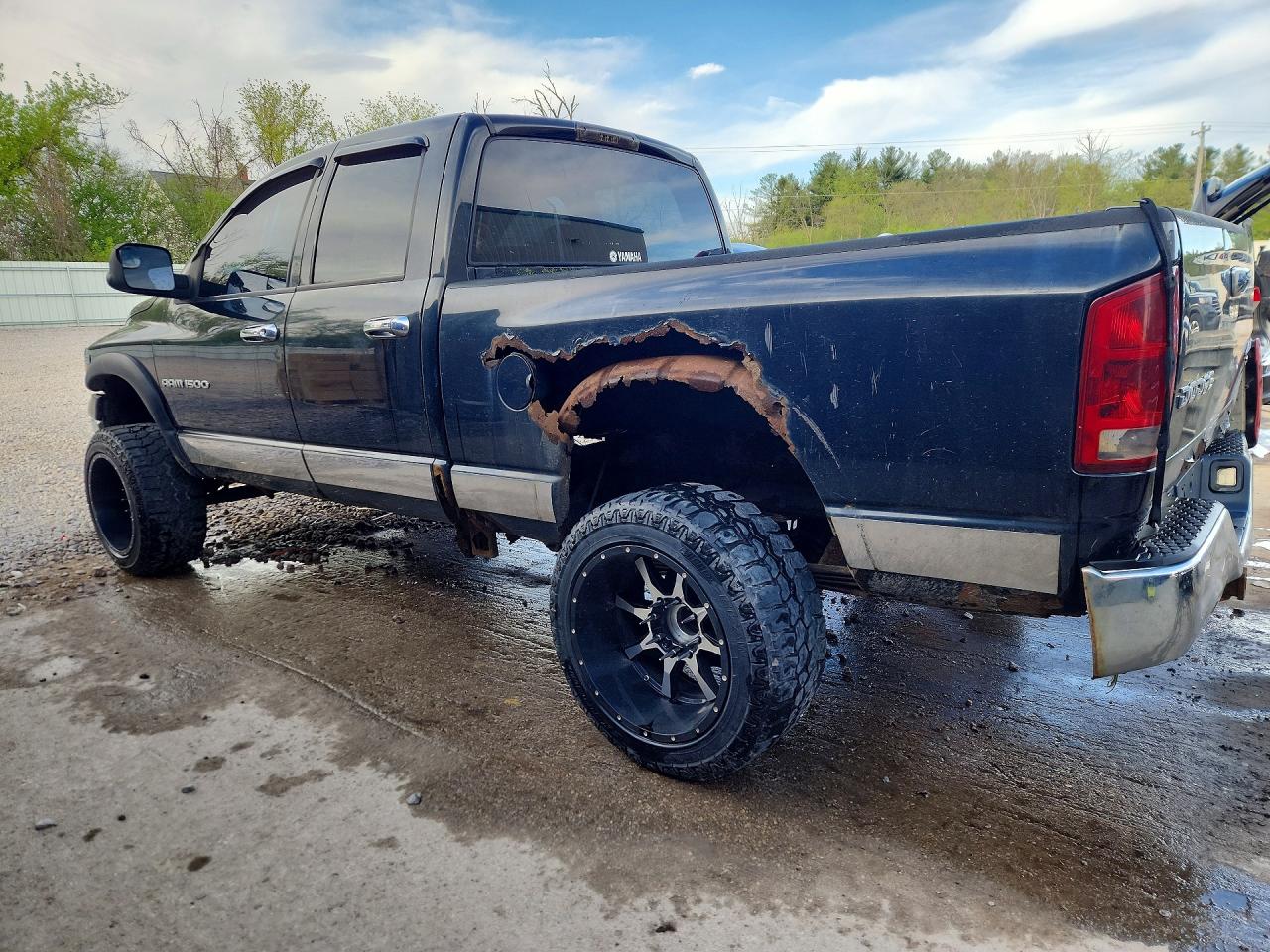 2003 Dodge Ram 1500 St Black vin: 1D7HU18D33J616445