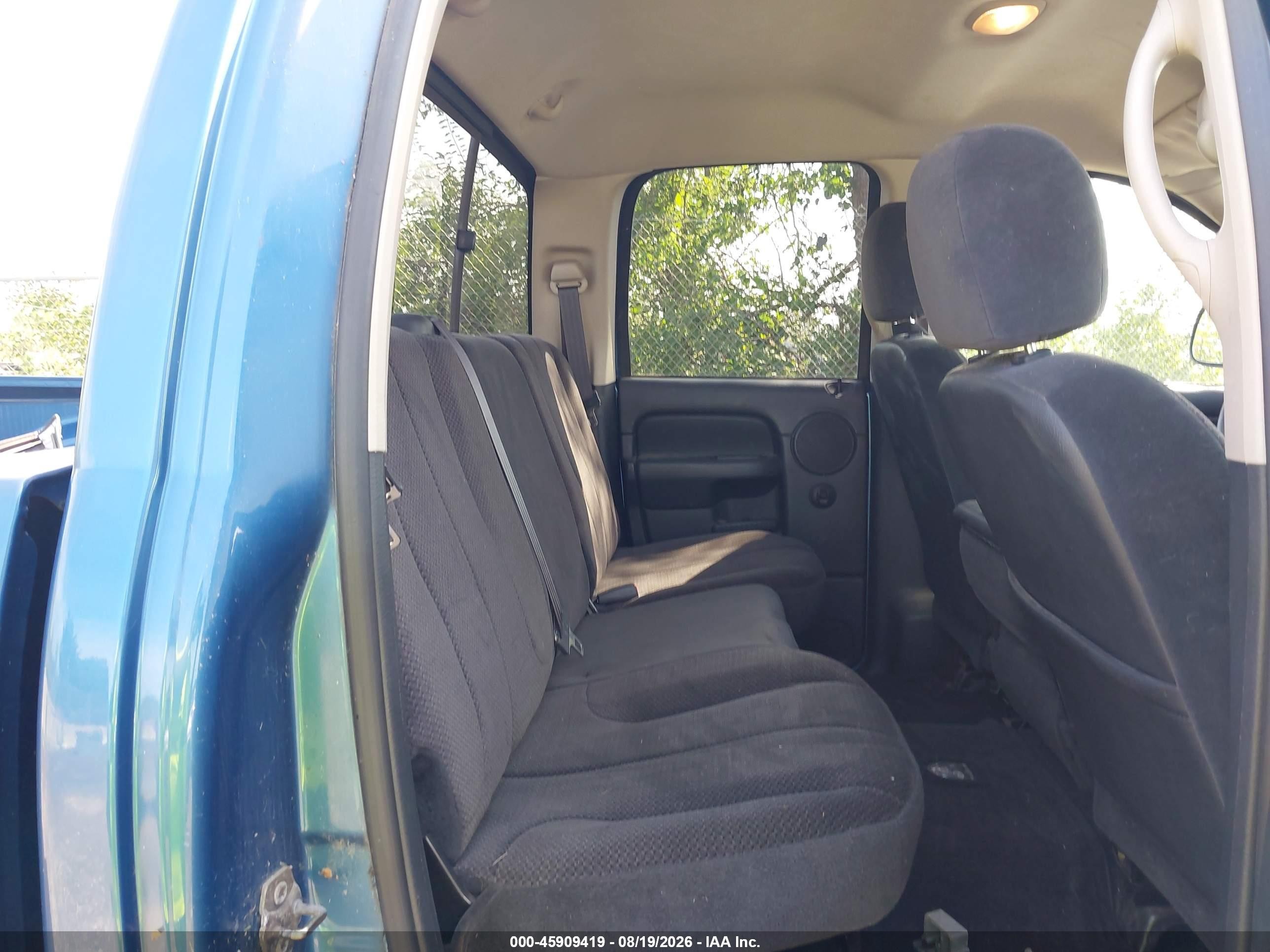 2003 Dodge Ram 1500 Slt/laramie/st Синий vin: 1D7HU18D33J618275