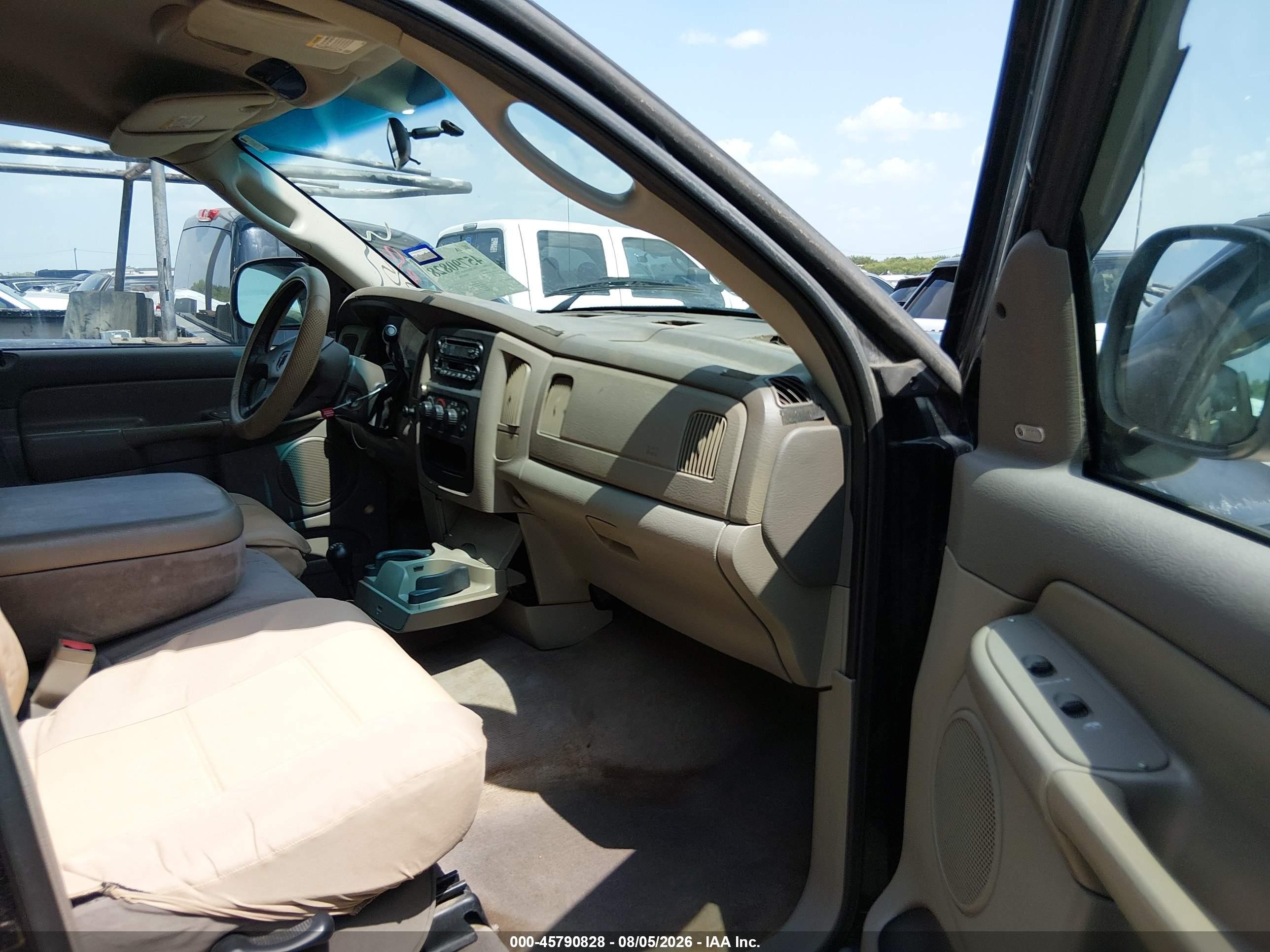 2003 Dodge Ram 1500 Slt/laramie/st Black vin: 1D7HU18D33S216878