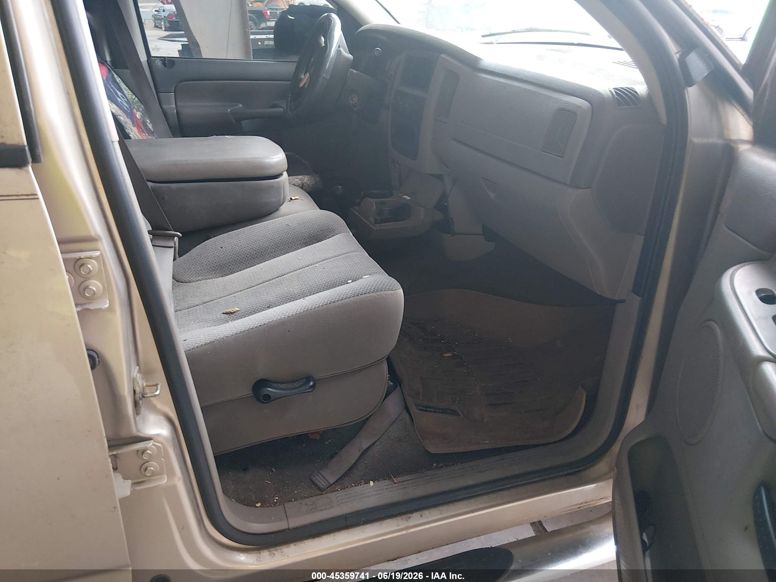 2005 Dodge Ram 1500 Slt/laramie Коричневый vin: 1D7HU18D35S108599