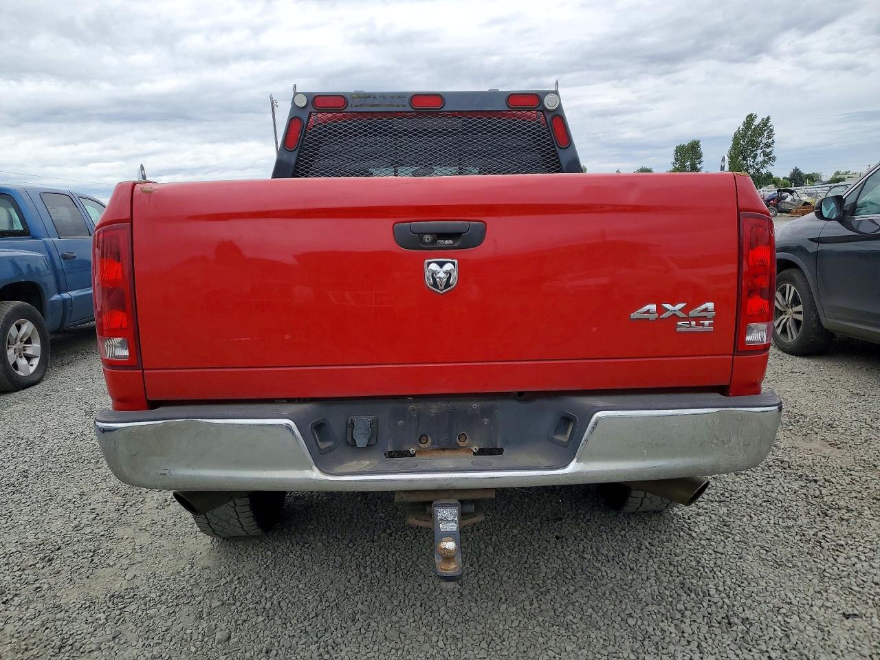 2005 Dodge Ram 1500 St Красный vin: 1D7HU18D35S317941