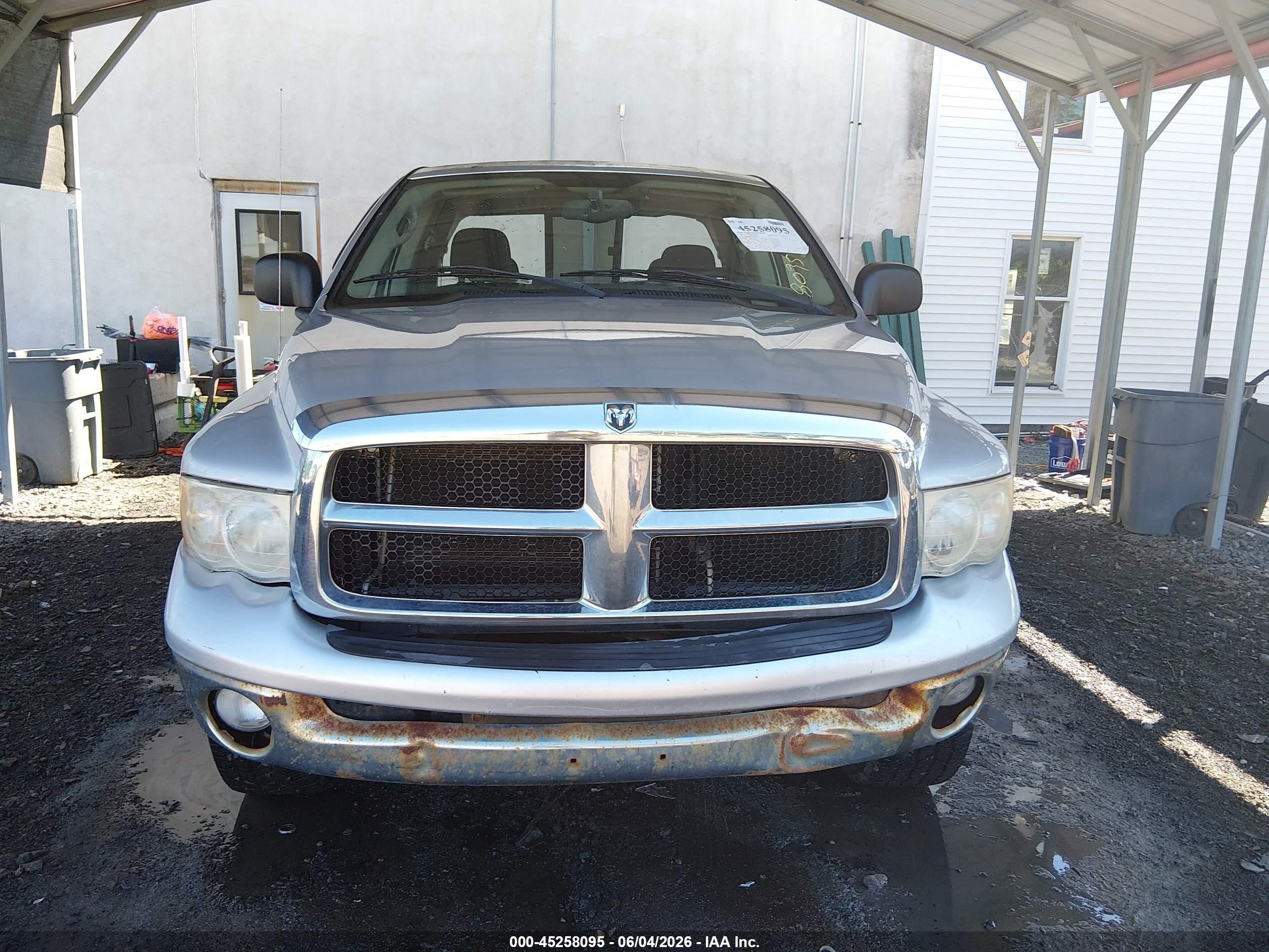 2005 Dodge Ram 1500 Slt/laramie Silver vin: 1D7HU18D35S365181