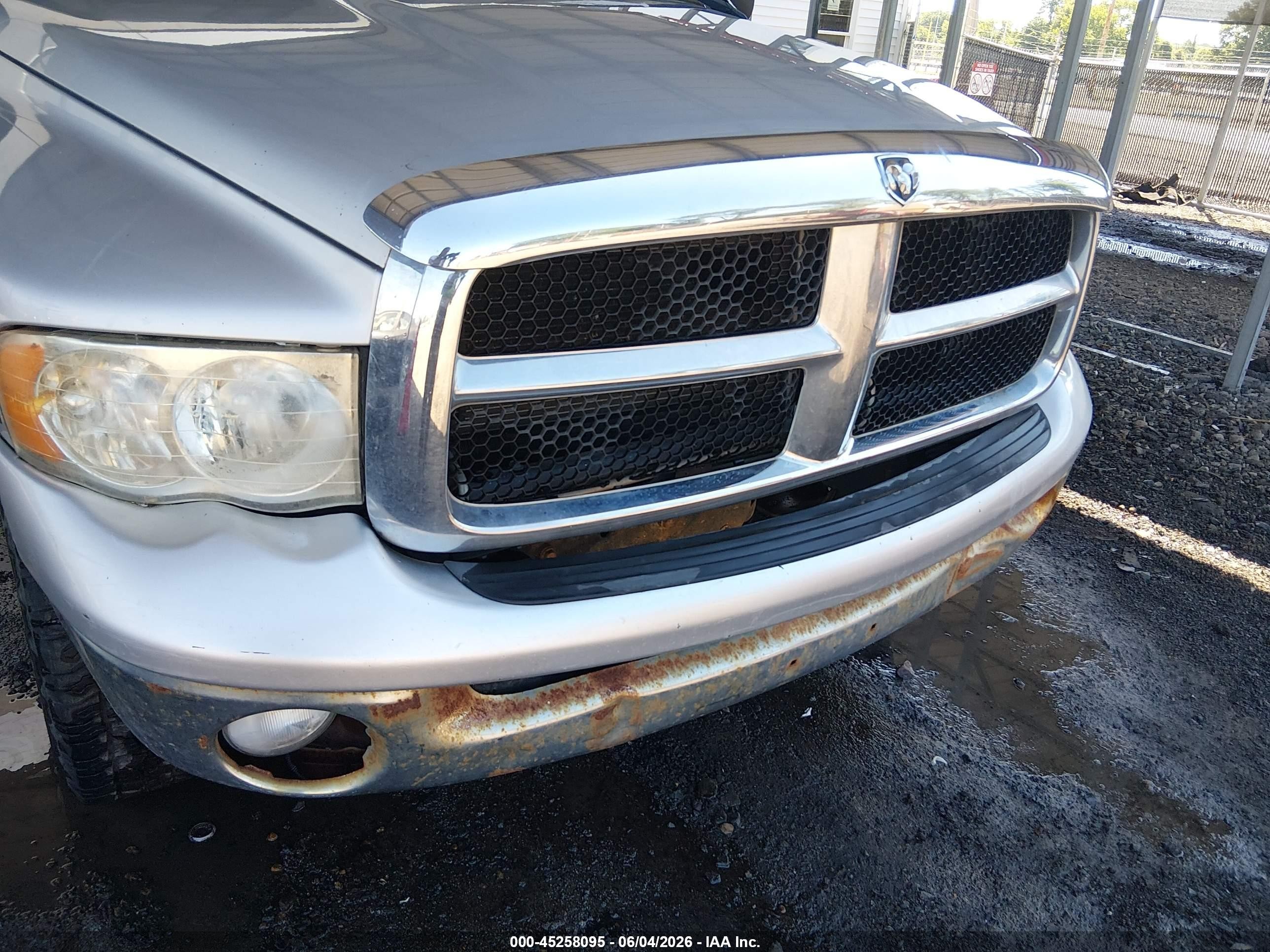 2005 Dodge Ram 1500 Slt/laramie Silver vin: 1D7HU18D35S365181