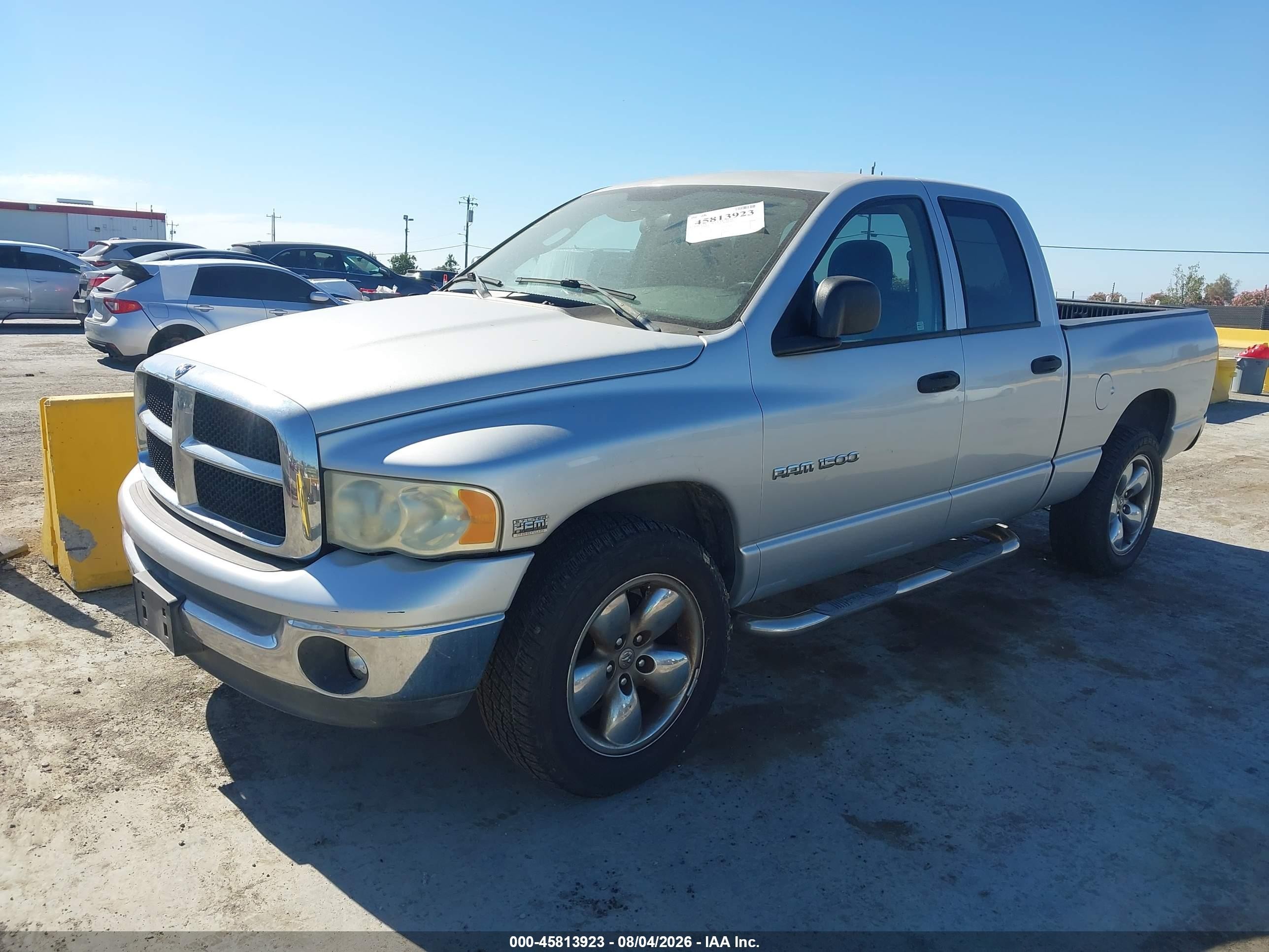 2003 Dodge Ram 1500 Slt/laramie/st Silver vin: 1D7HU18D43J658364