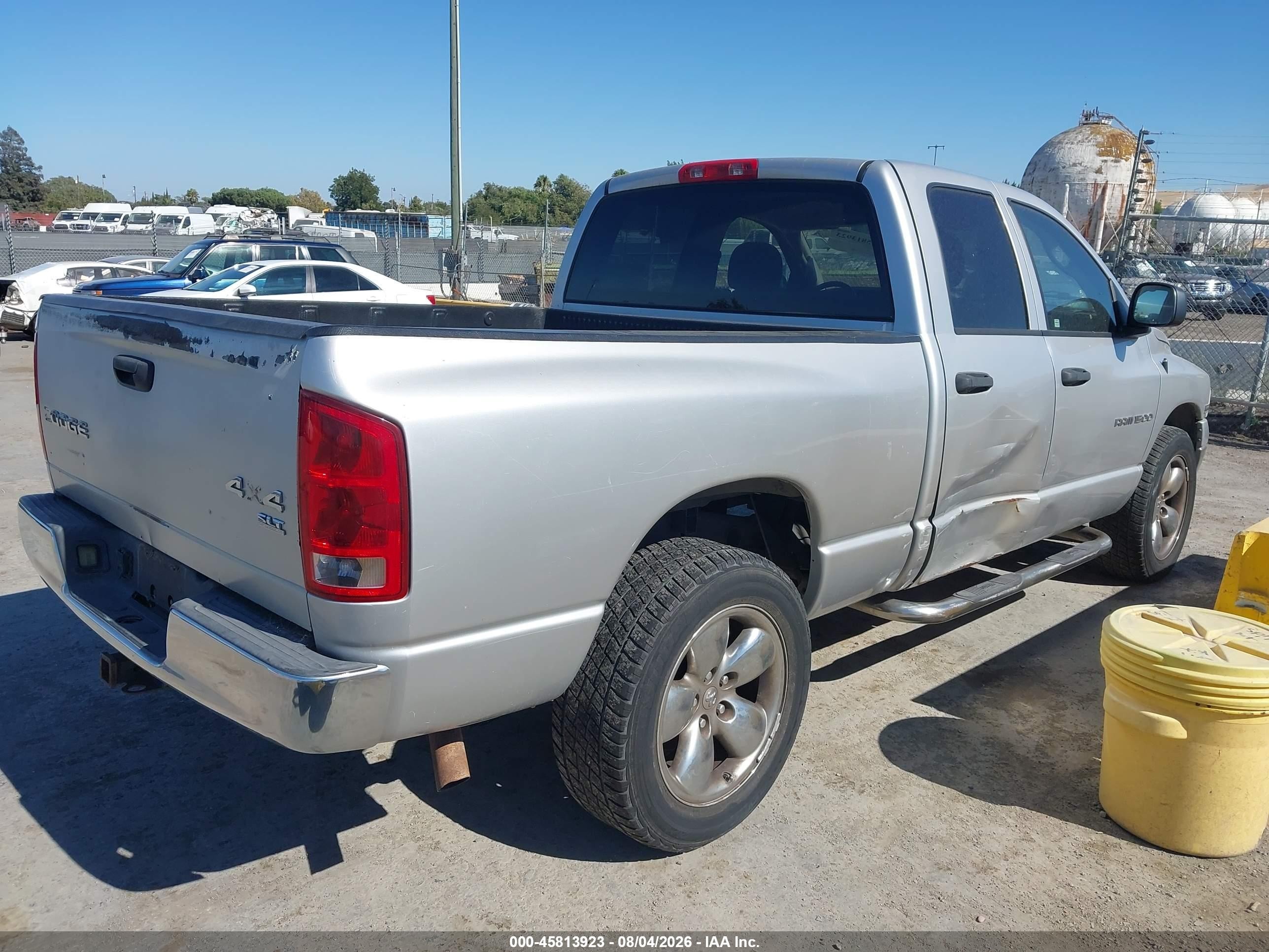 2003 Dodge Ram 1500 Slt/laramie/st Silver vin: 1D7HU18D43J658364