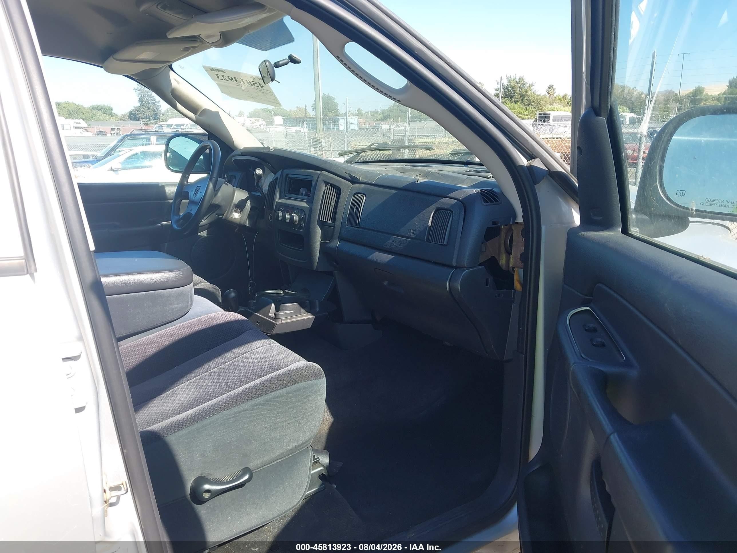 2003 Dodge Ram 1500 Slt/laramie/st Silver vin: 1D7HU18D43J658364