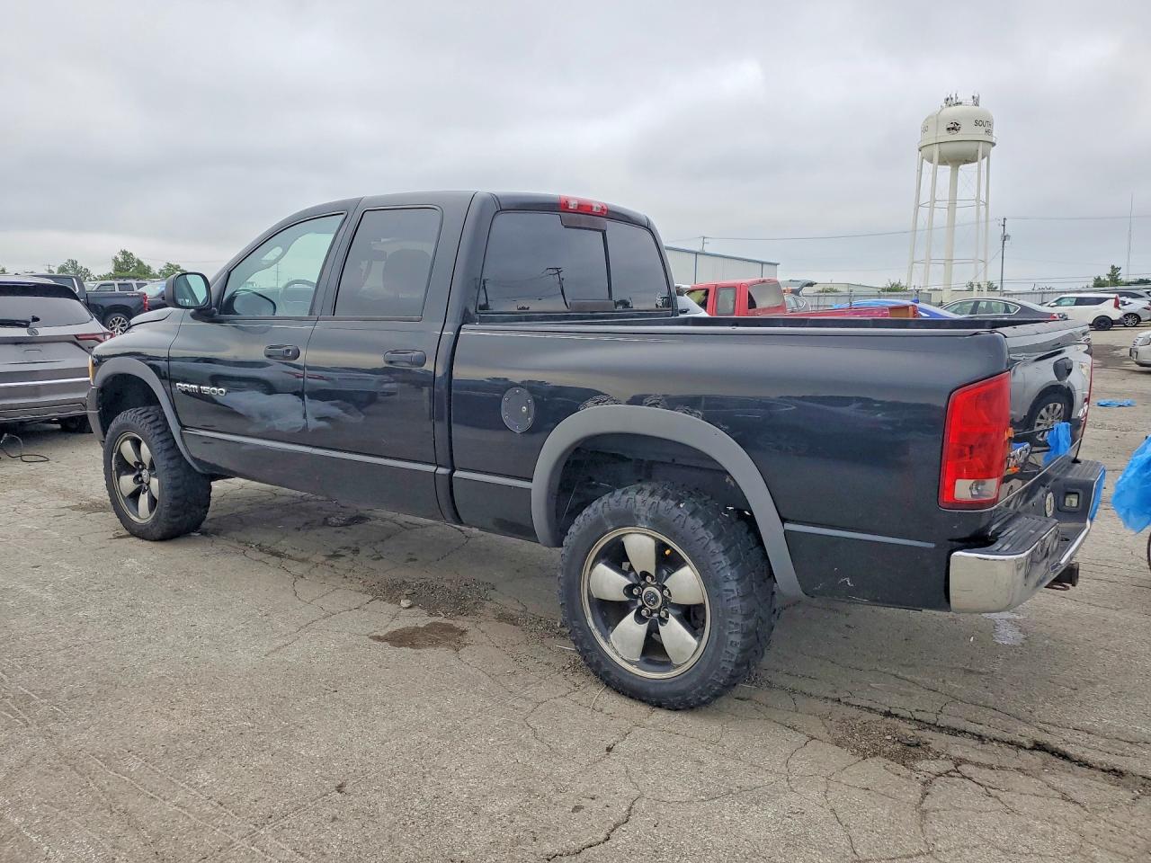 2004 Dodge Ram 1500 St Black vin: 1D7HU18D44J185941