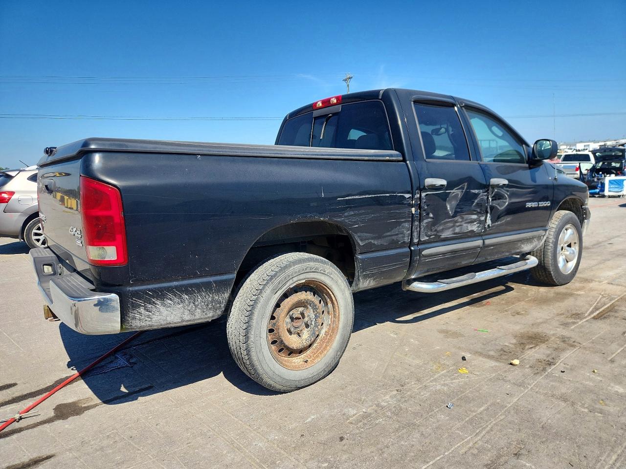 2004 Dodge Ram 1500 St Black vin: 1D7HU18D44S708000