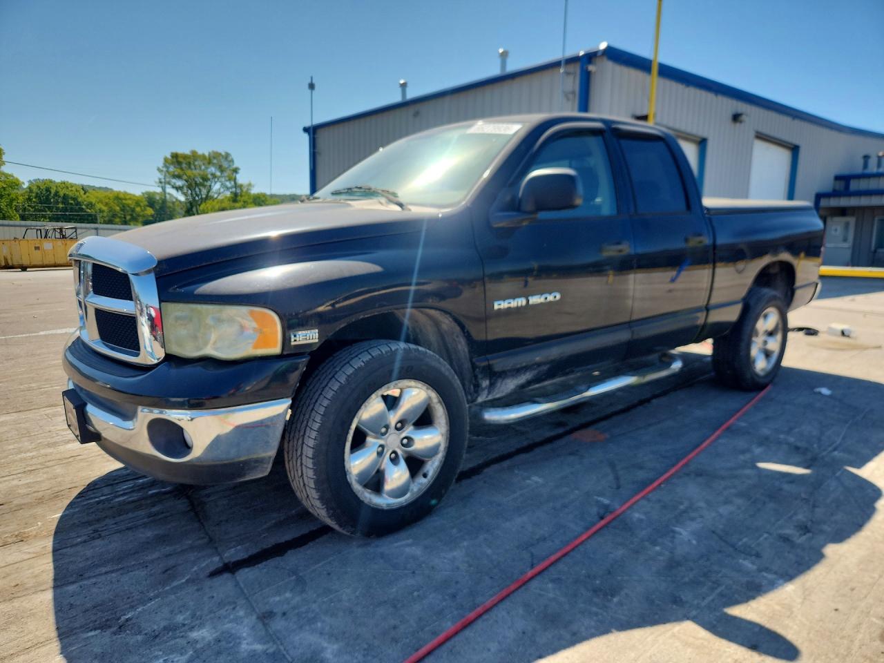 2004 Dodge Ram 1500 St Black vin: 1D7HU18D44S708000